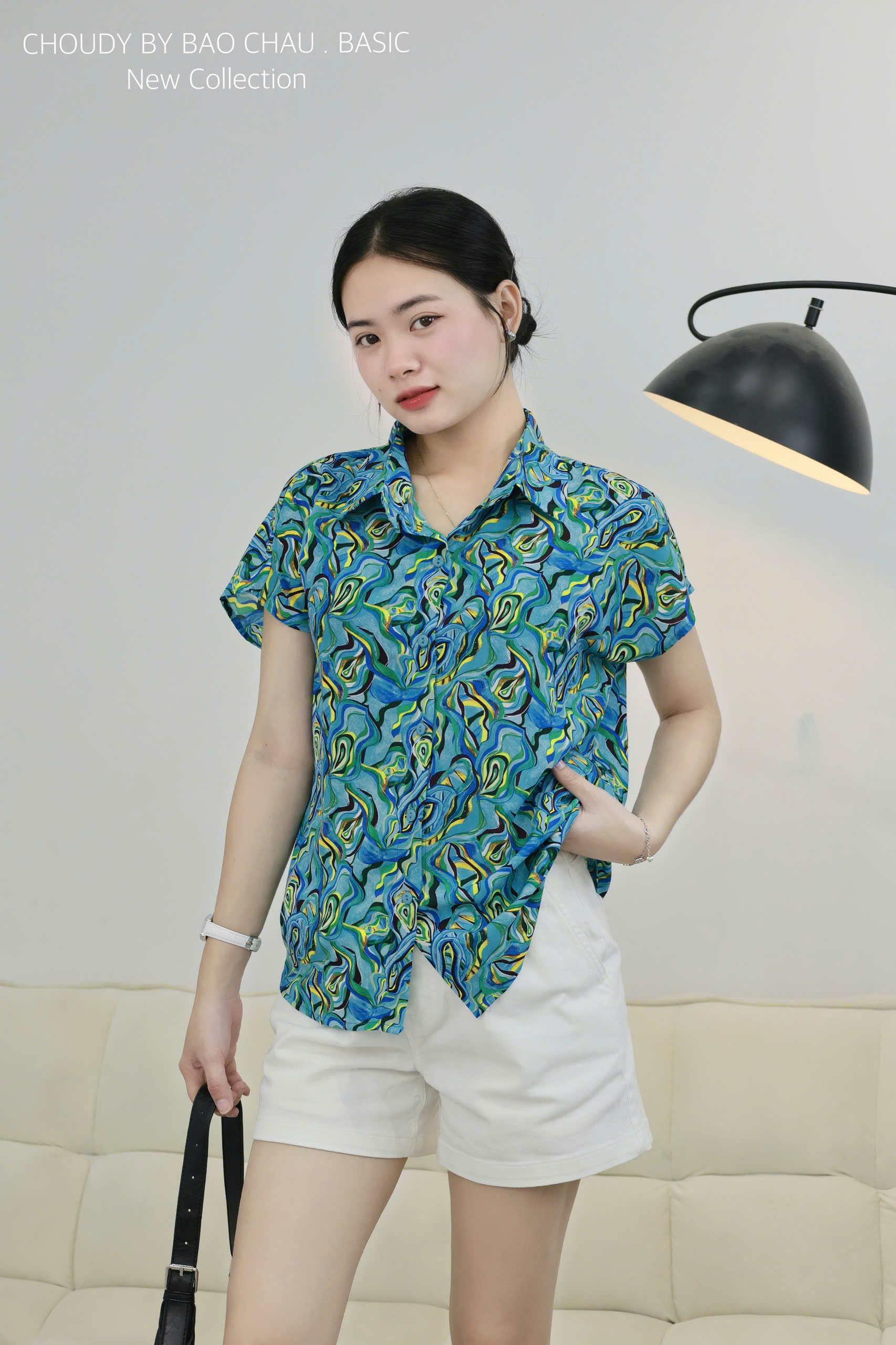 SALE U93 ÁO SOMI LỤA XANH