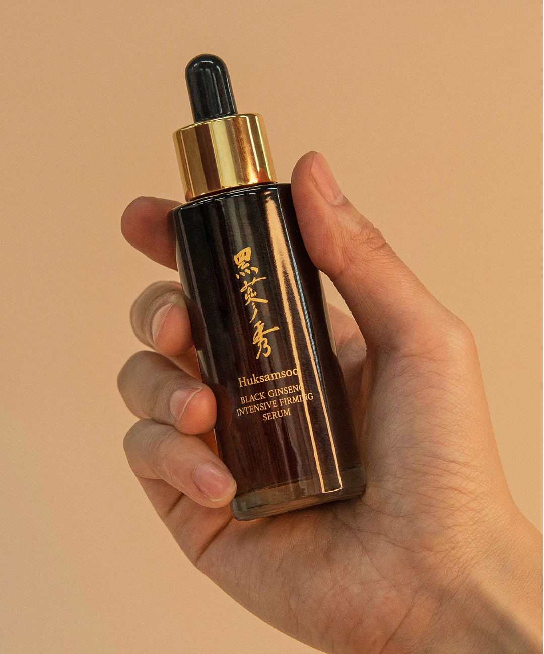 HUKSAMSOO BLACK GINSENG INTENSIVE FIRMING SERUM - Serum Ngừa Lão Hóa Nâng Cơ Và Giảm Nhăn - Hắc Sâm 10% & Niacinamide 50,000ppm, Collagen, Hyaluronic Acid - 40ml - [HSS005]_thumbnail_6