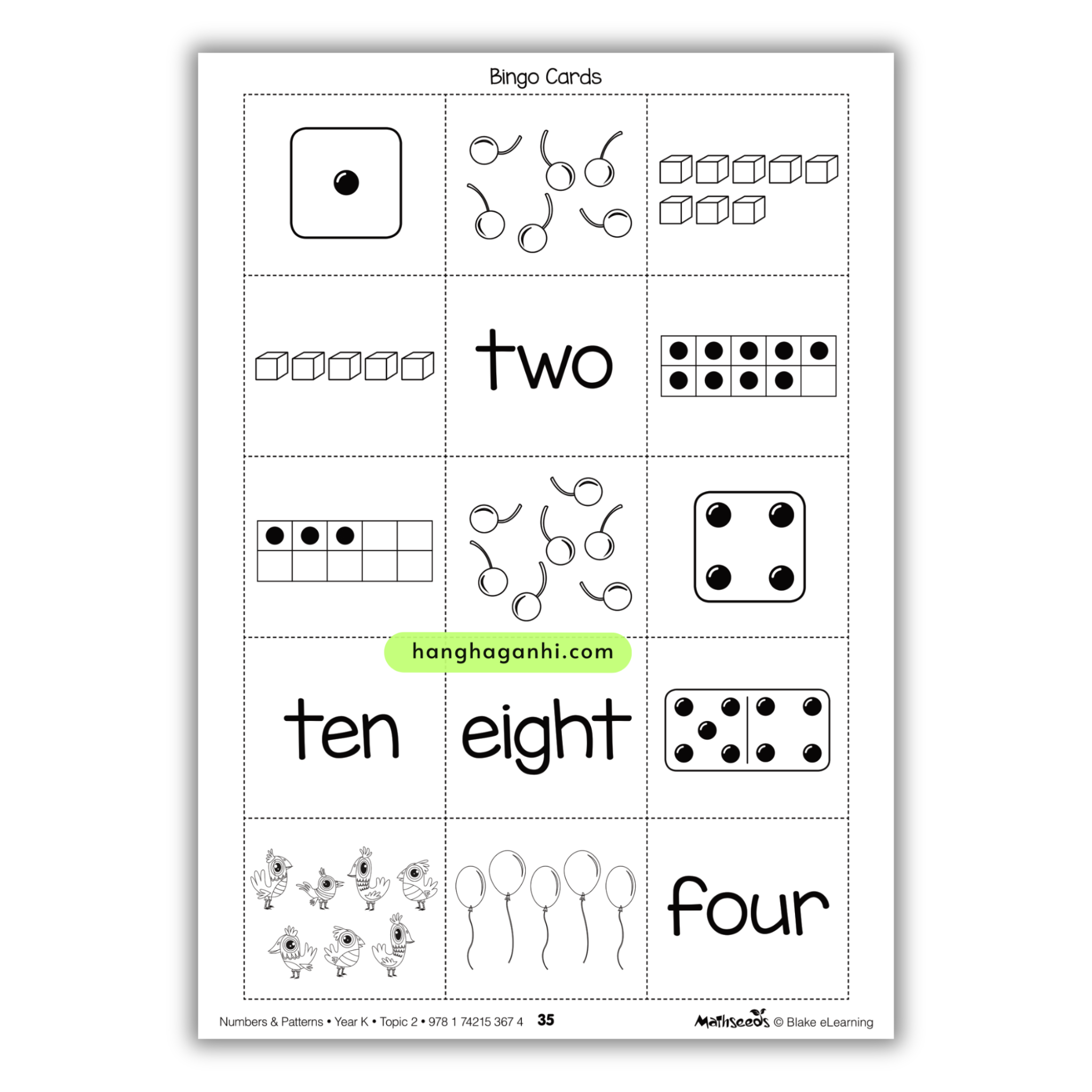 Reading Eggs Numbers and Patterns Grade K, Sách Toán học, tìm quy luật cho bé mầm non Tiếng Anh_thumbnail_2