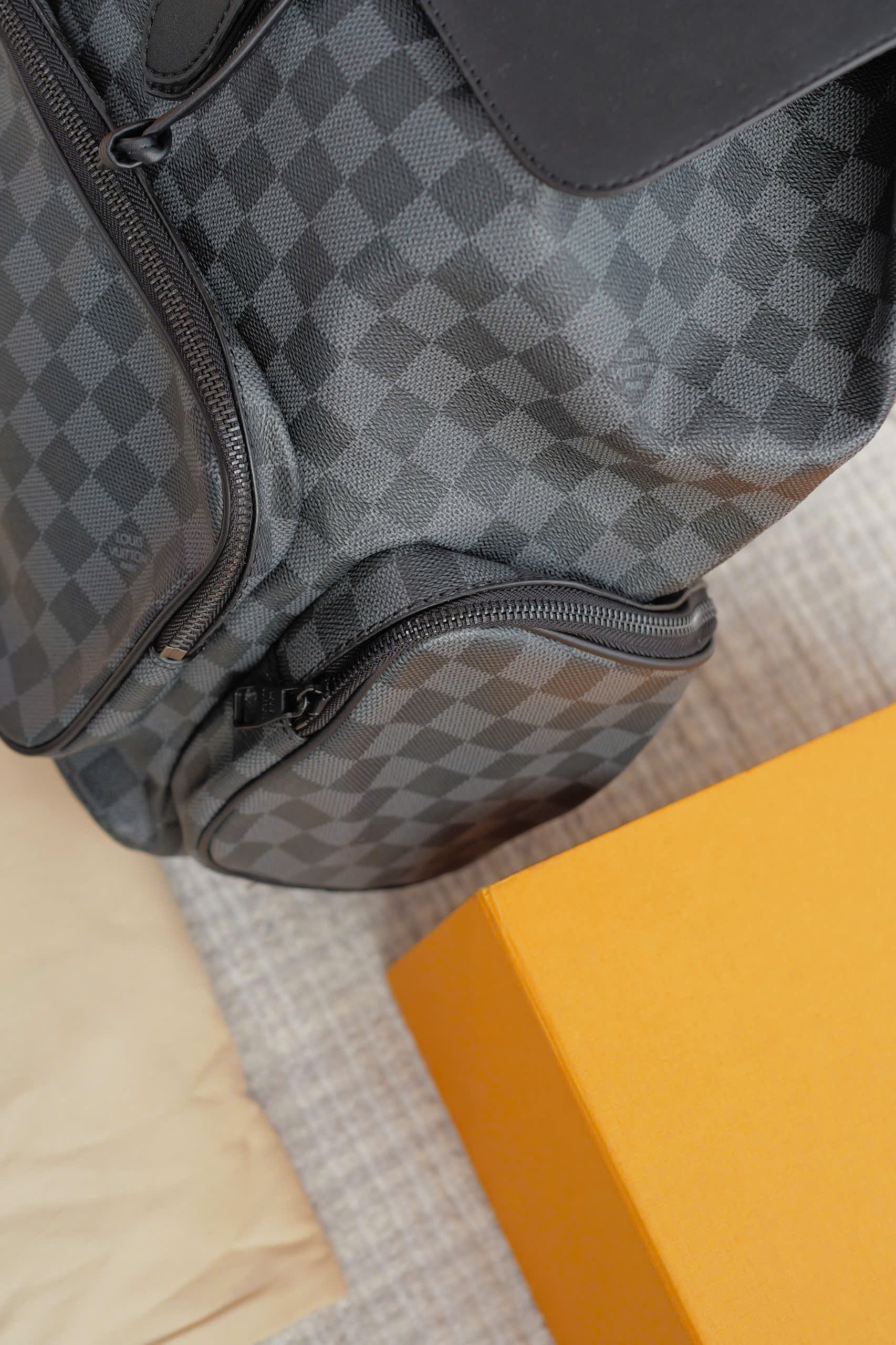 Balo Louis Vuitton Damier Graphite xám đen_thumbnail_6