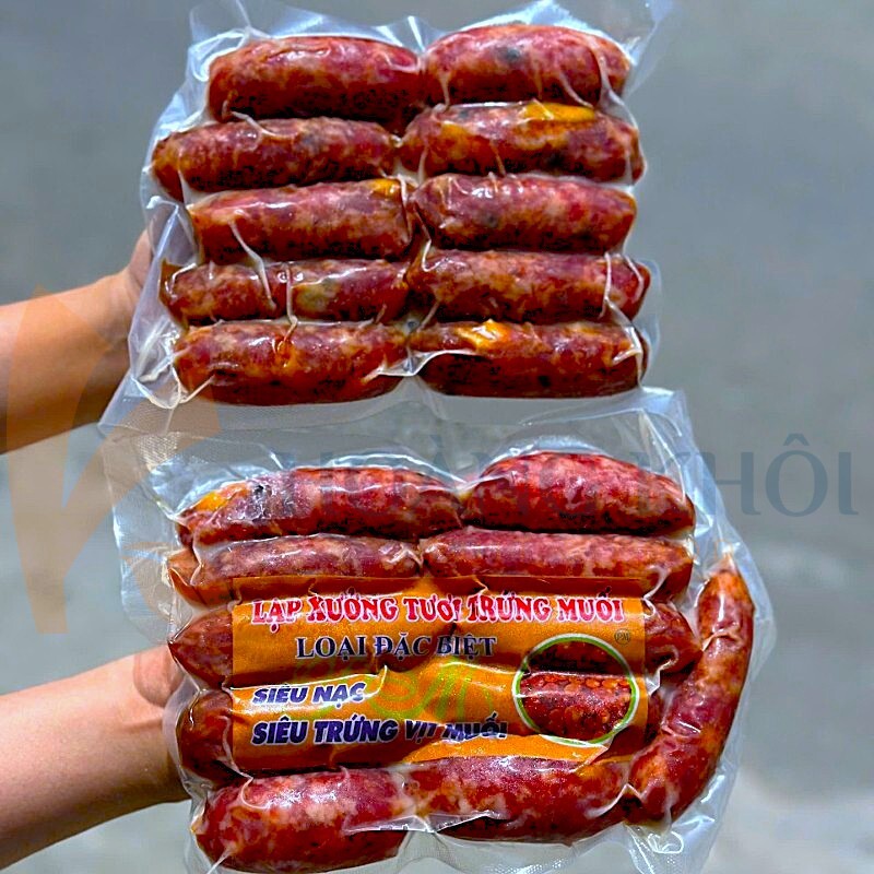 Lạp Xưởng Tươi Trứng Muối