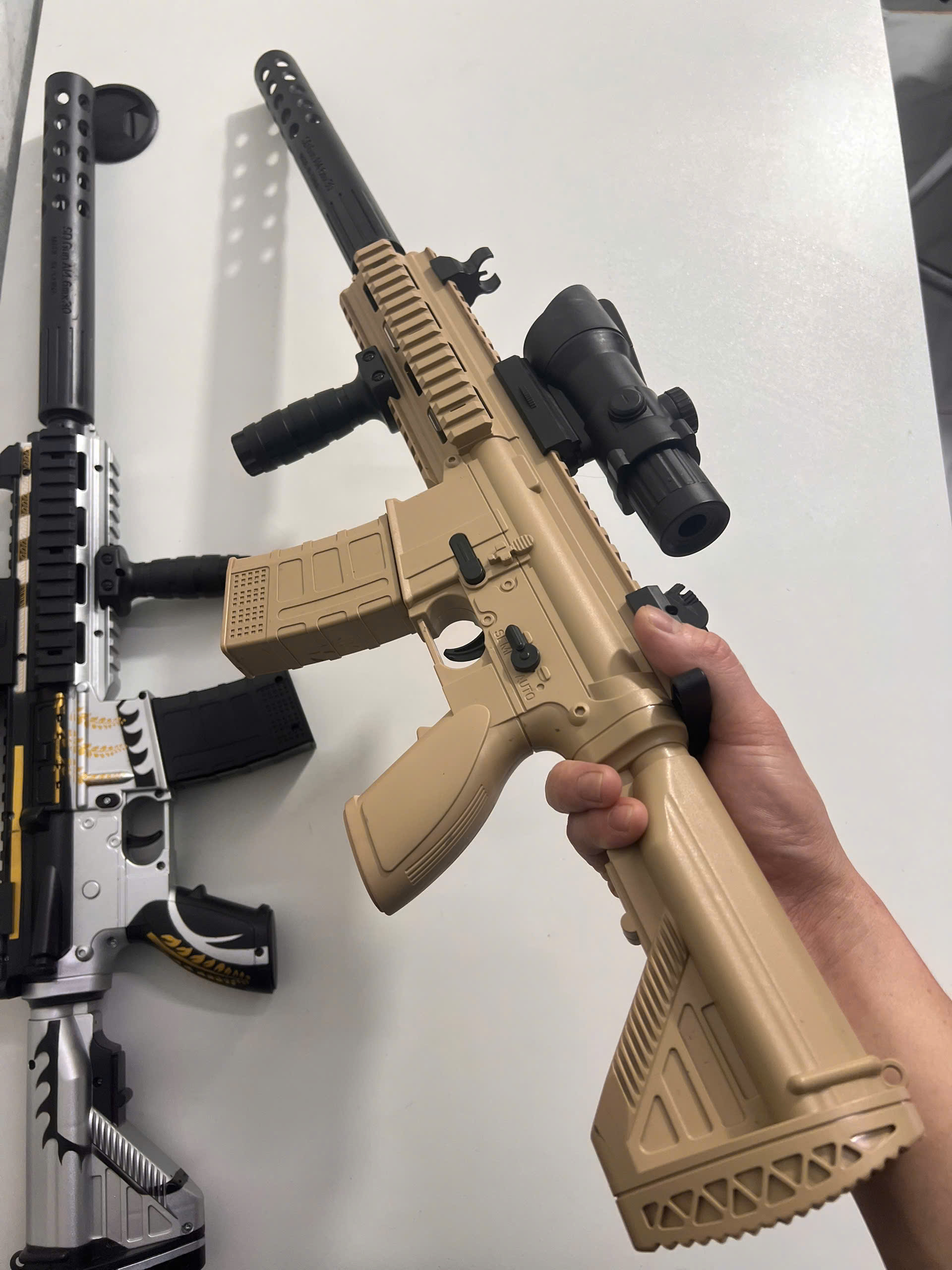 Đồ chơi Súng trường 𝐌𝟒𝟏𝟔 Full Auto Đạn hạt nở size 88cm_thumbnail_7