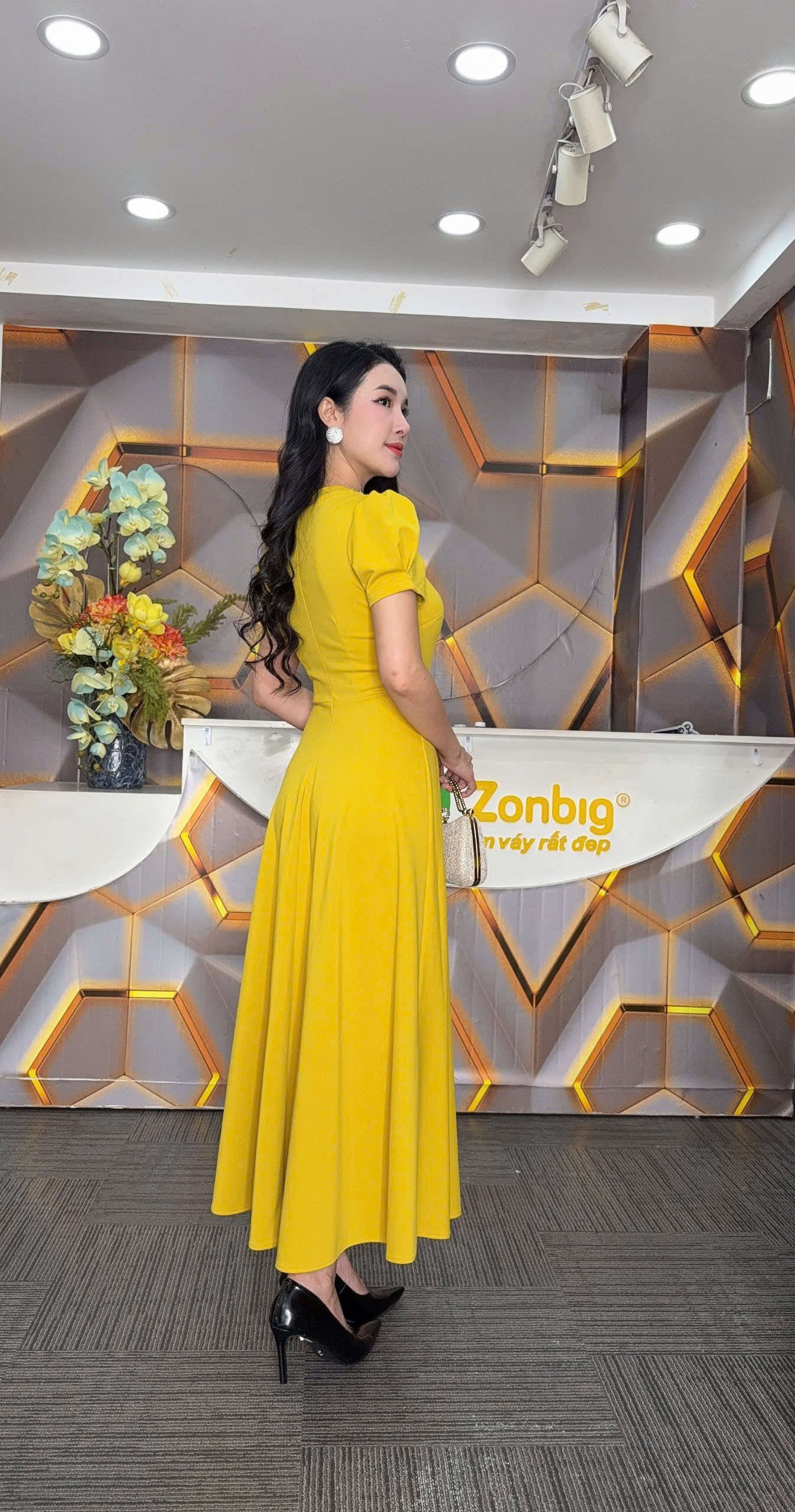 Đầm xòe - Y1944 - Thương hiệu Zonbig_thumbnail_2