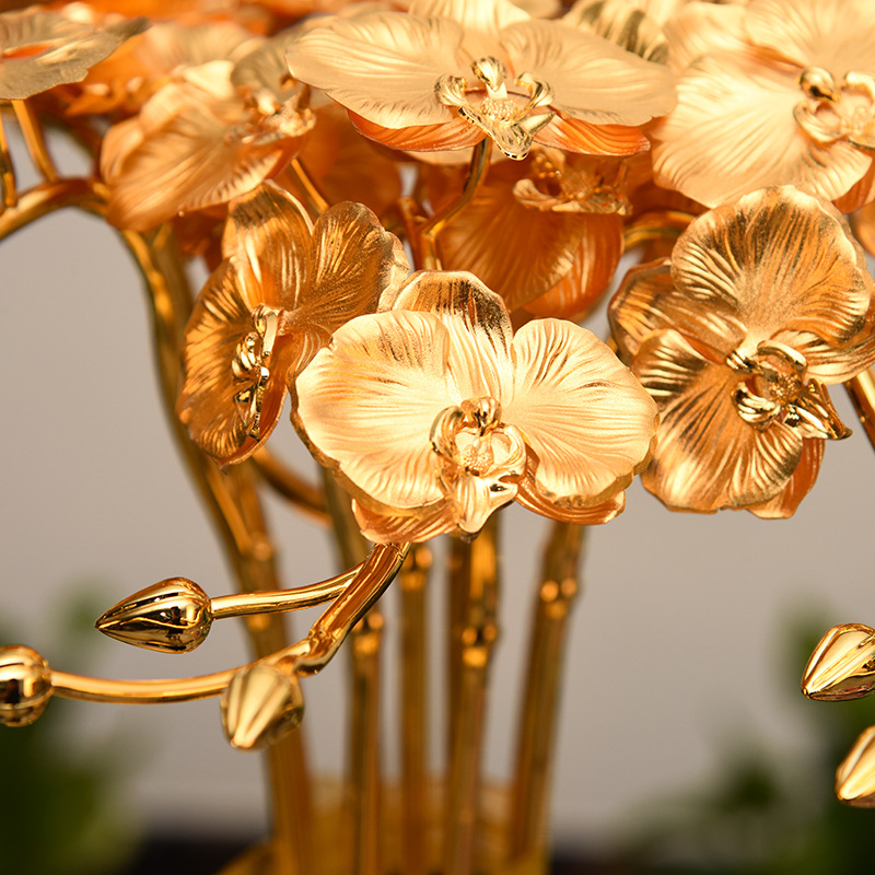 Chậu hoa lan hồ điệp mạ vàng 24k cao cấp _thumbnail_1