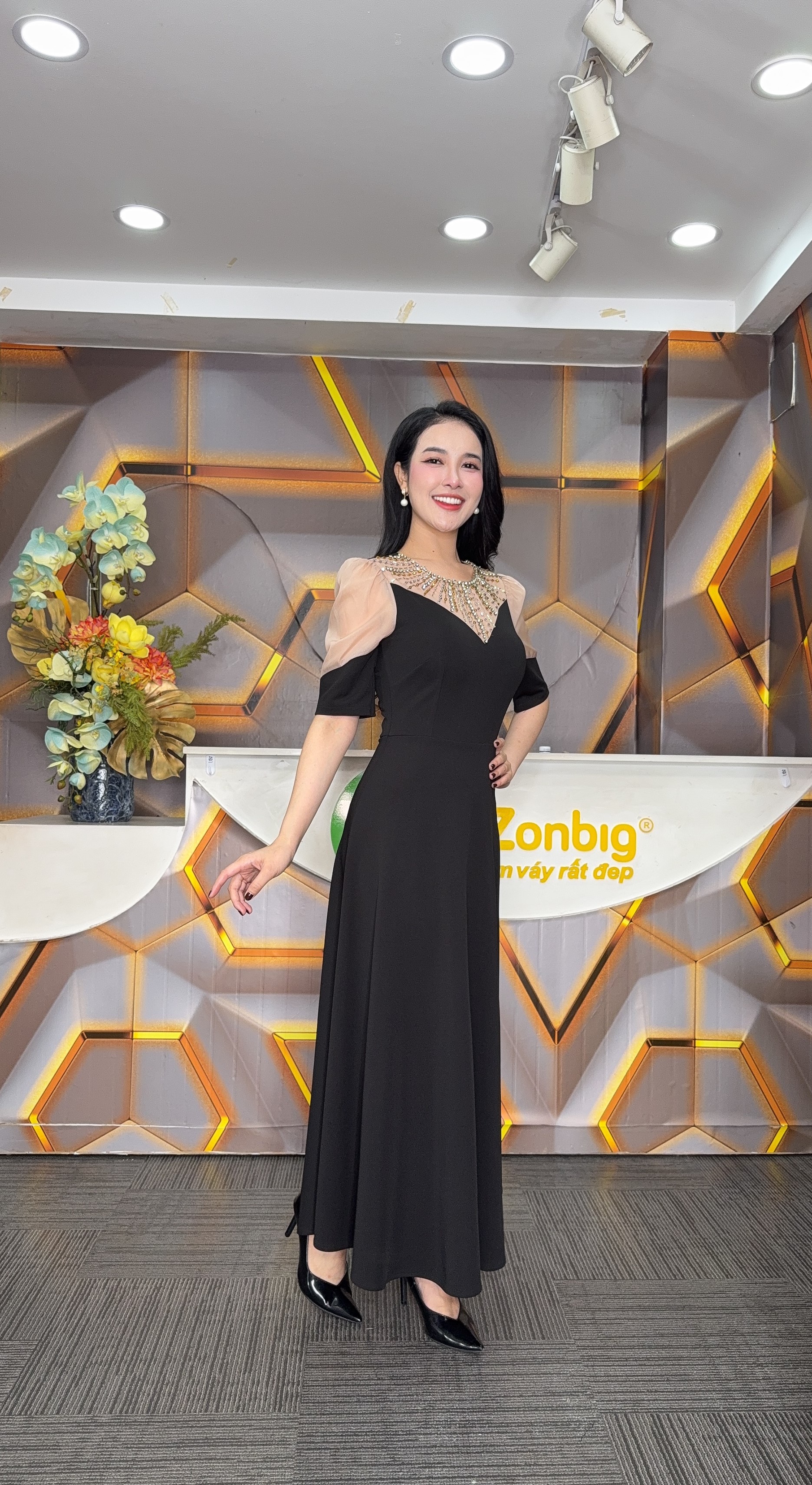 Đầm xòe - Y1853 - Thương hiệu Zonbig_thumbnail_7