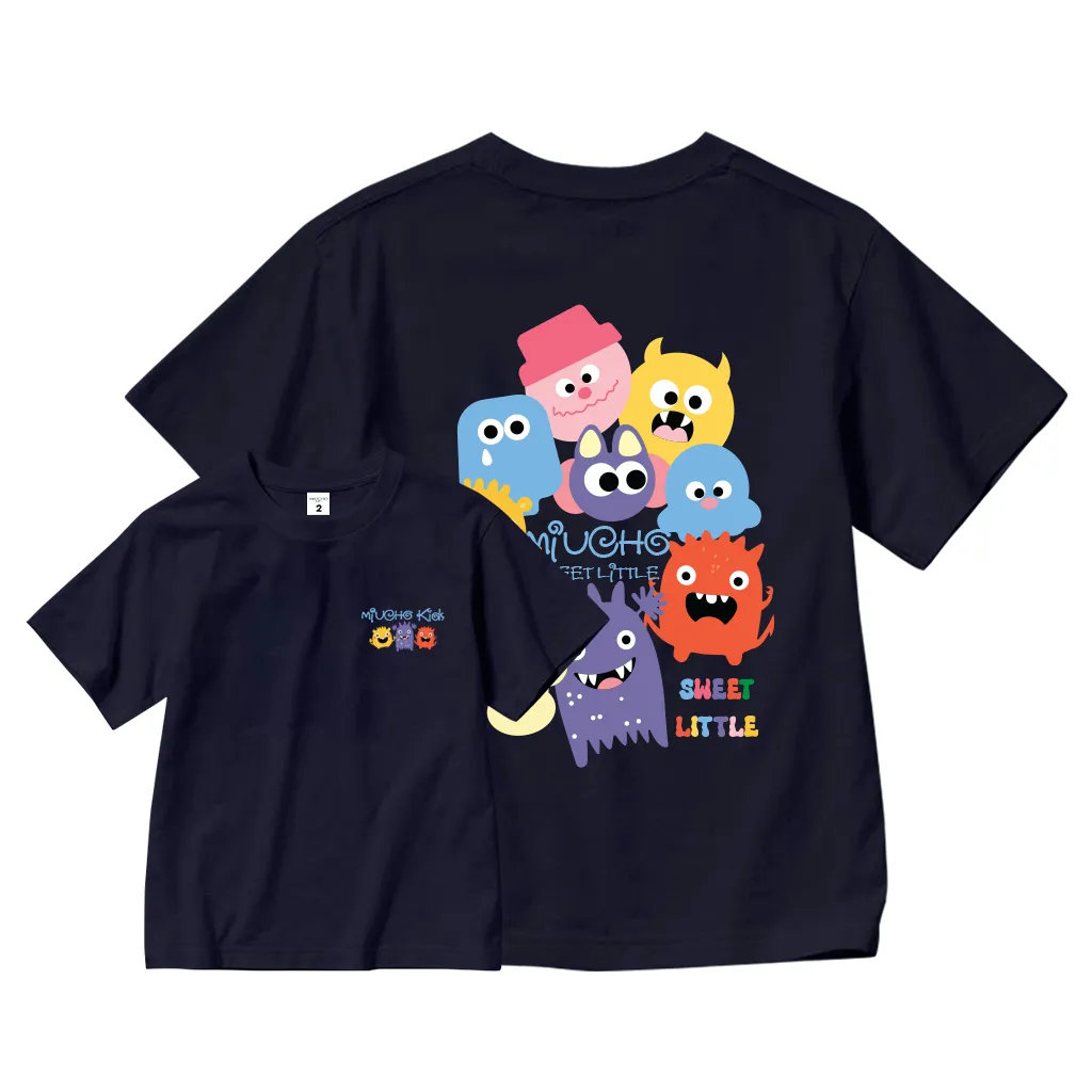 Áo thun cho bé form rộng 2534 Miucho Kid chất vải thoáng mát co giãn thấm hút mồ hôi in mix_thumbnail_12