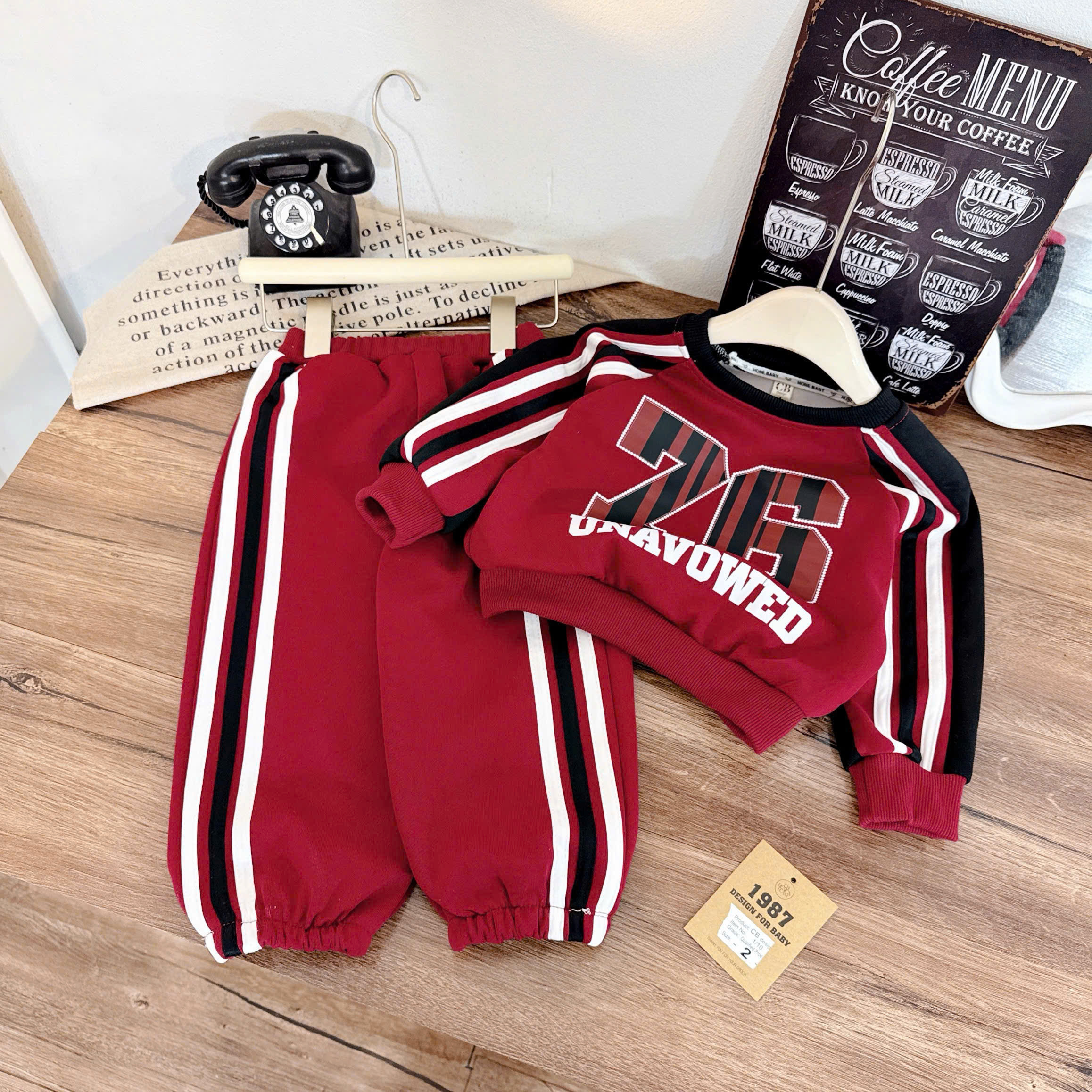 Q75 BỘ DÀI TAY SỐ 76 MÃ 10 SZ- A210.387