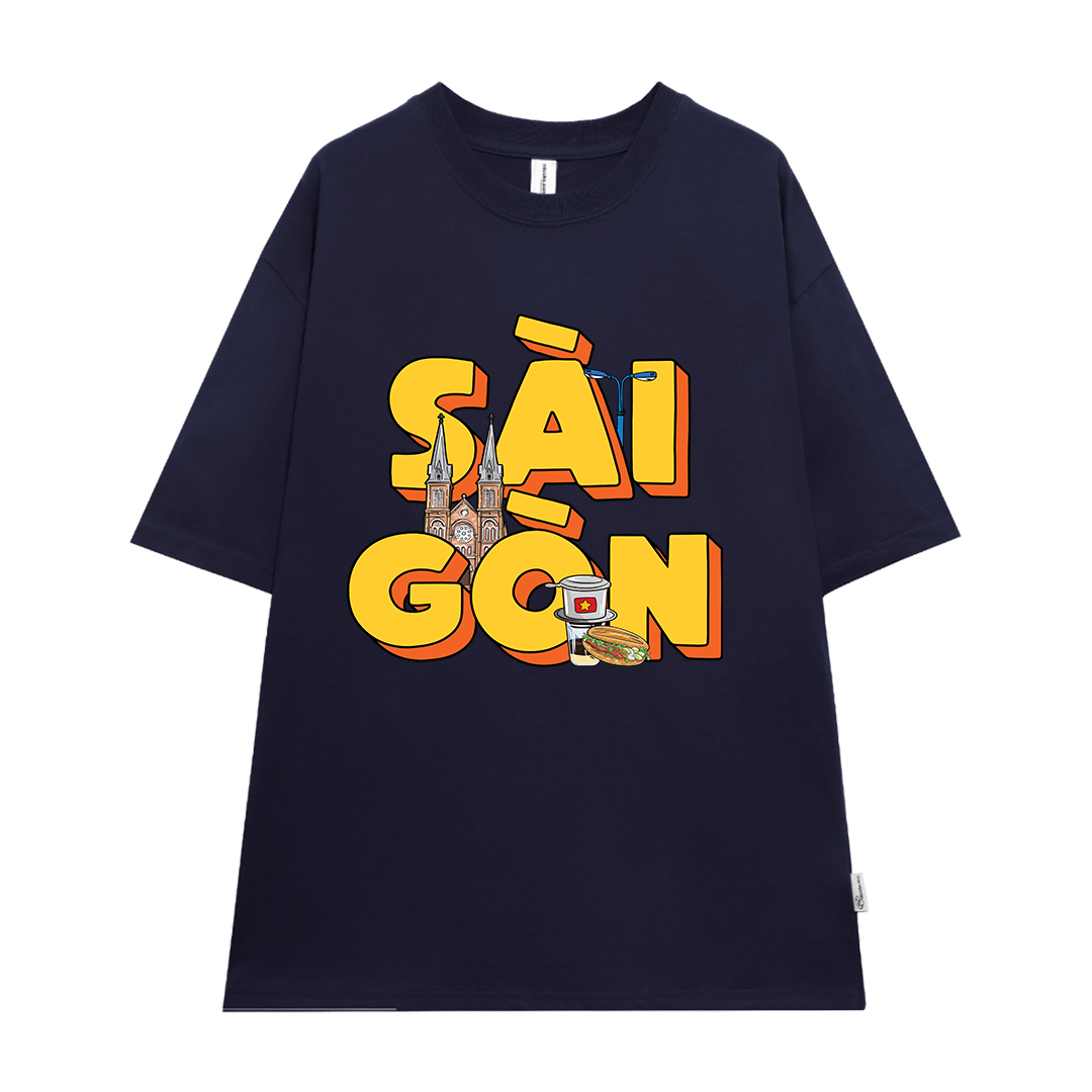 Áo thun form rộng du lịch các tỉnh thành Việt Nam 2281 Miucho vải cotton 4 chiều thoáng mát in mix_thumbnail_9