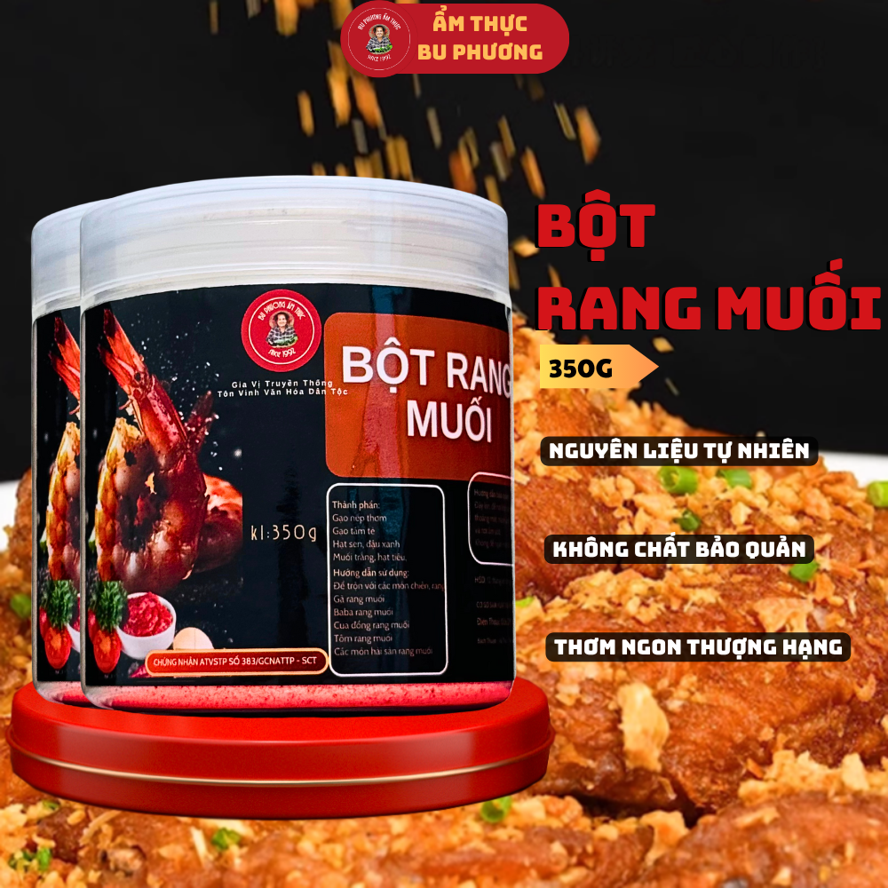 Bột Rang Muối Thượng Hạng Bu Phương Ẩm Thực 350g- BP07
