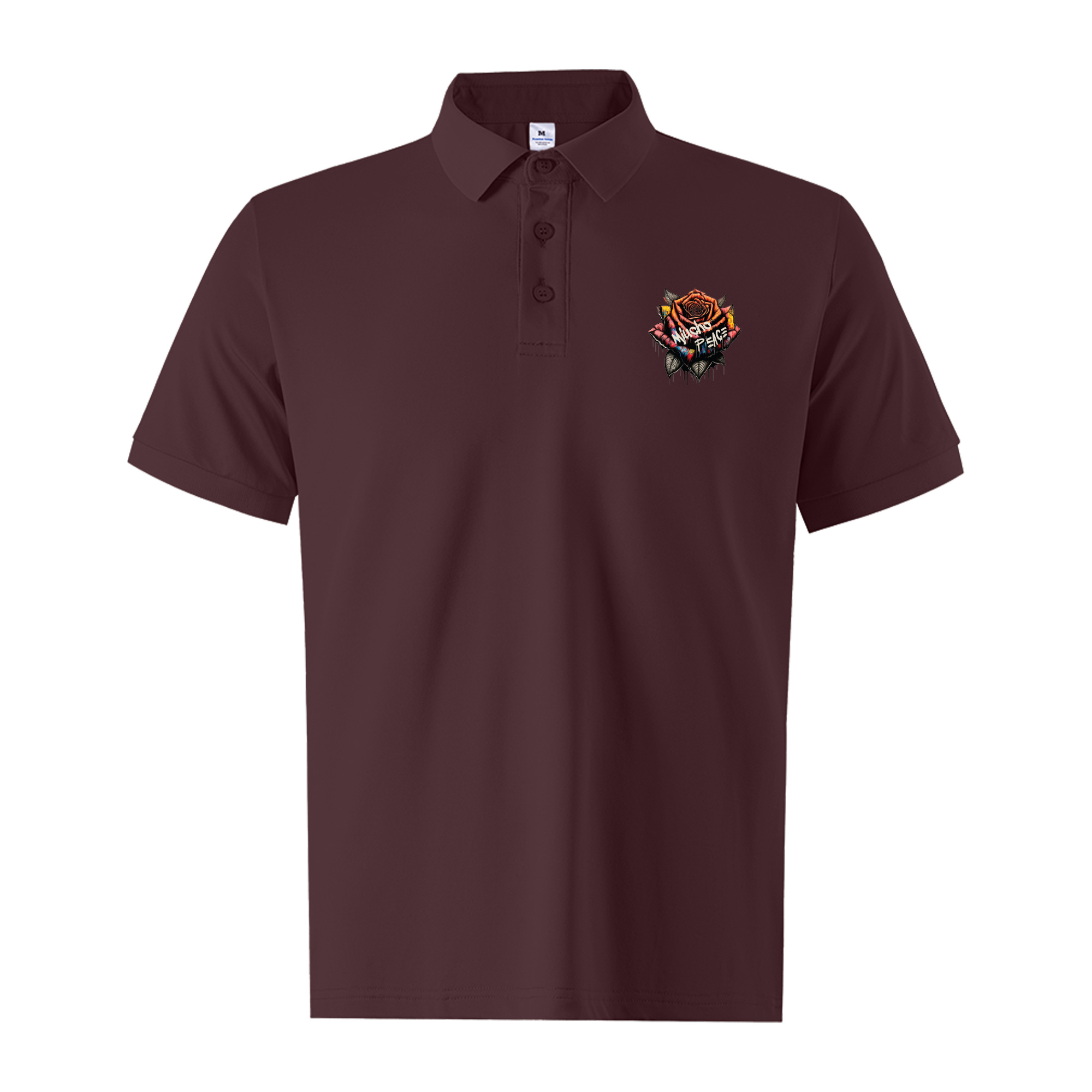 Áo polo nam đẹp form vừa 2052 Miucho Iconic cổ trụ vải cá sấu polyester thoáng mát in artwork_thumbnail_9