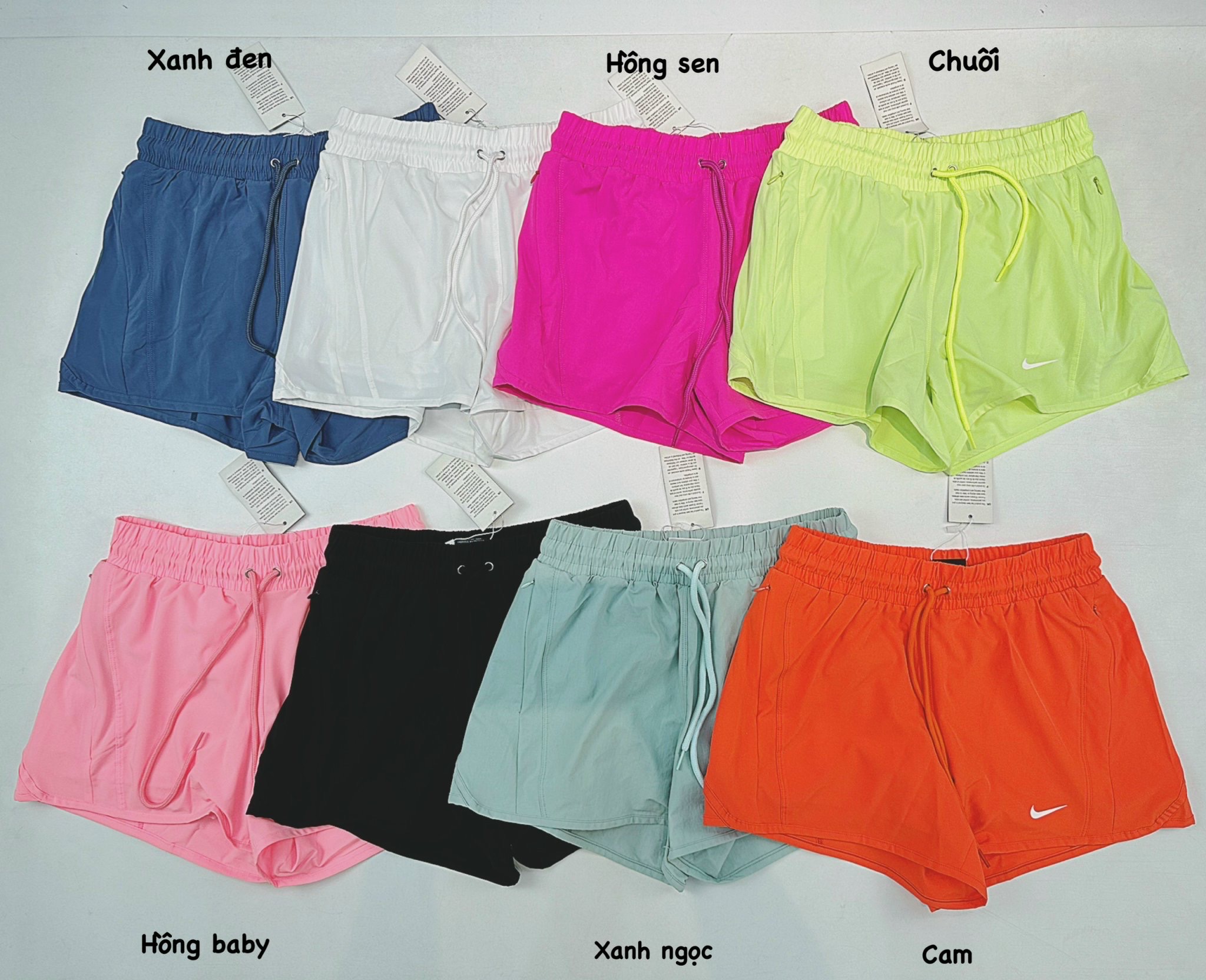 Quần Đùi Thể Thao Dáng Boxer 2 Lớp NK Túi Khoá_thumbnail_3