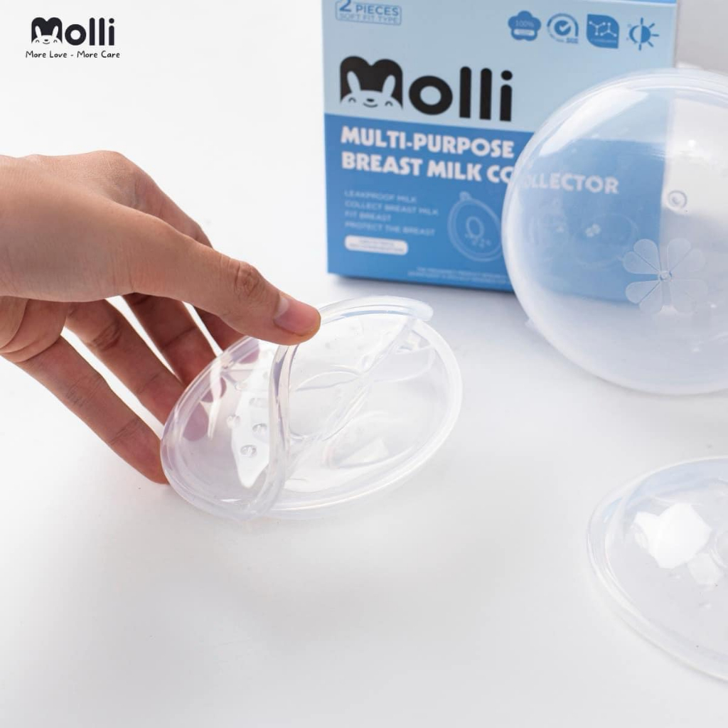 Công dụng của Phễu hứng sữa Molli