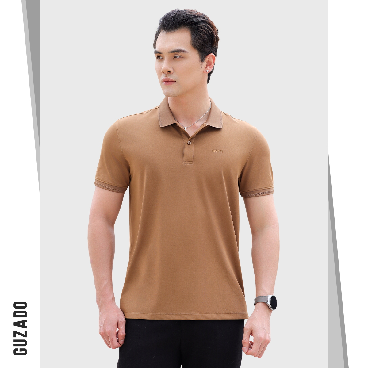 Áo Polo Nam Guzado Chất Vải Coolmax (6 Màu) GPS203_thumbnail_21