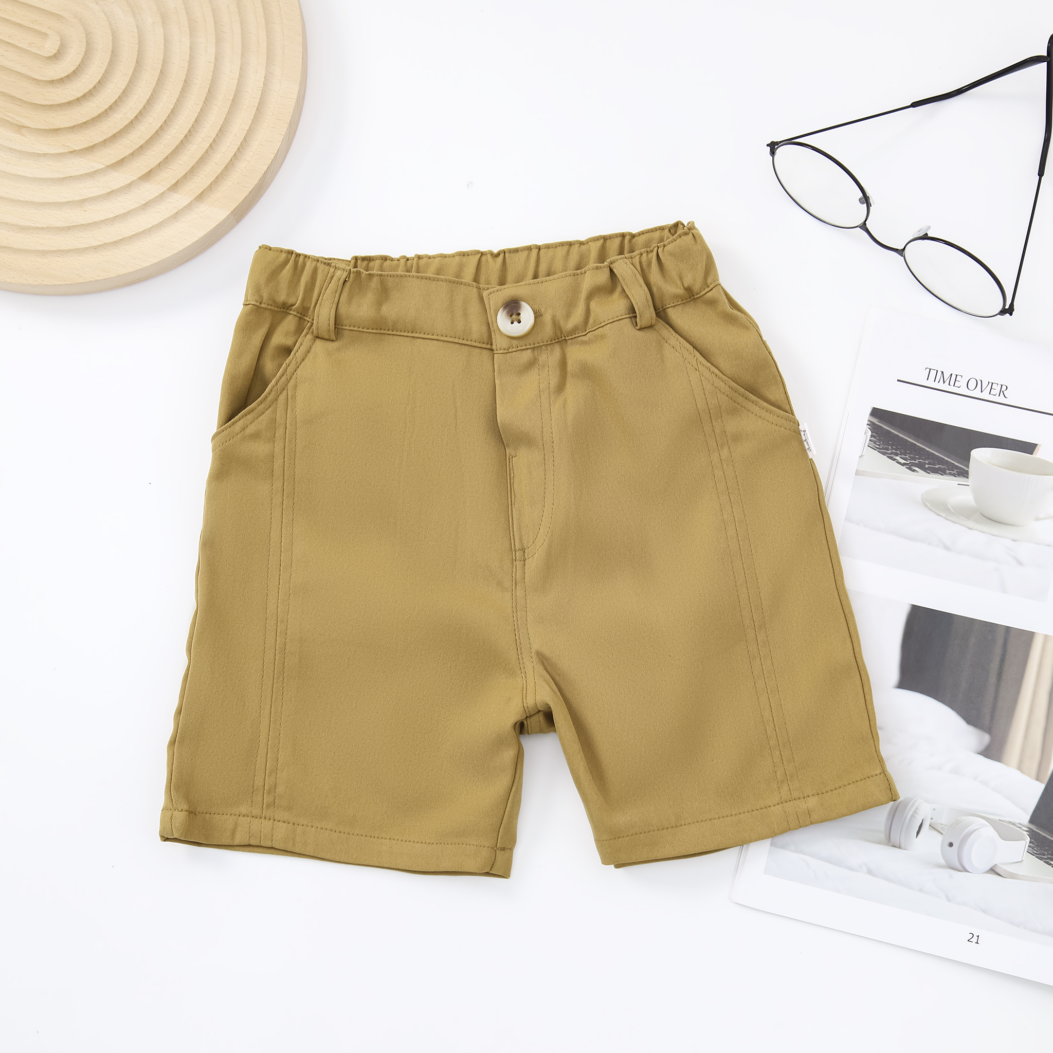 Quần short kaki phối diễu bé trai_thumbnail_9