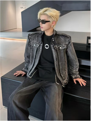 Áo Khoác Jeans Phong Cách Tối Giản_thumbnail_3