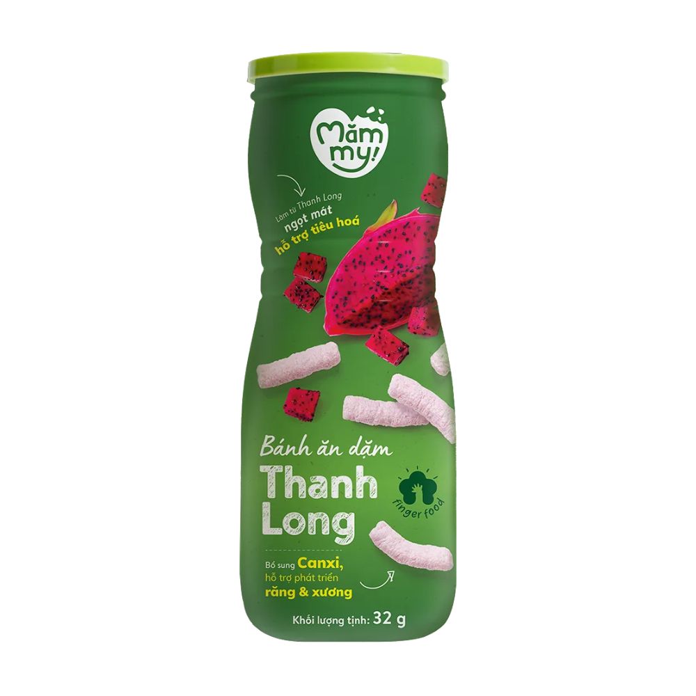 Banh hủ Mămmy 32g Thanh long