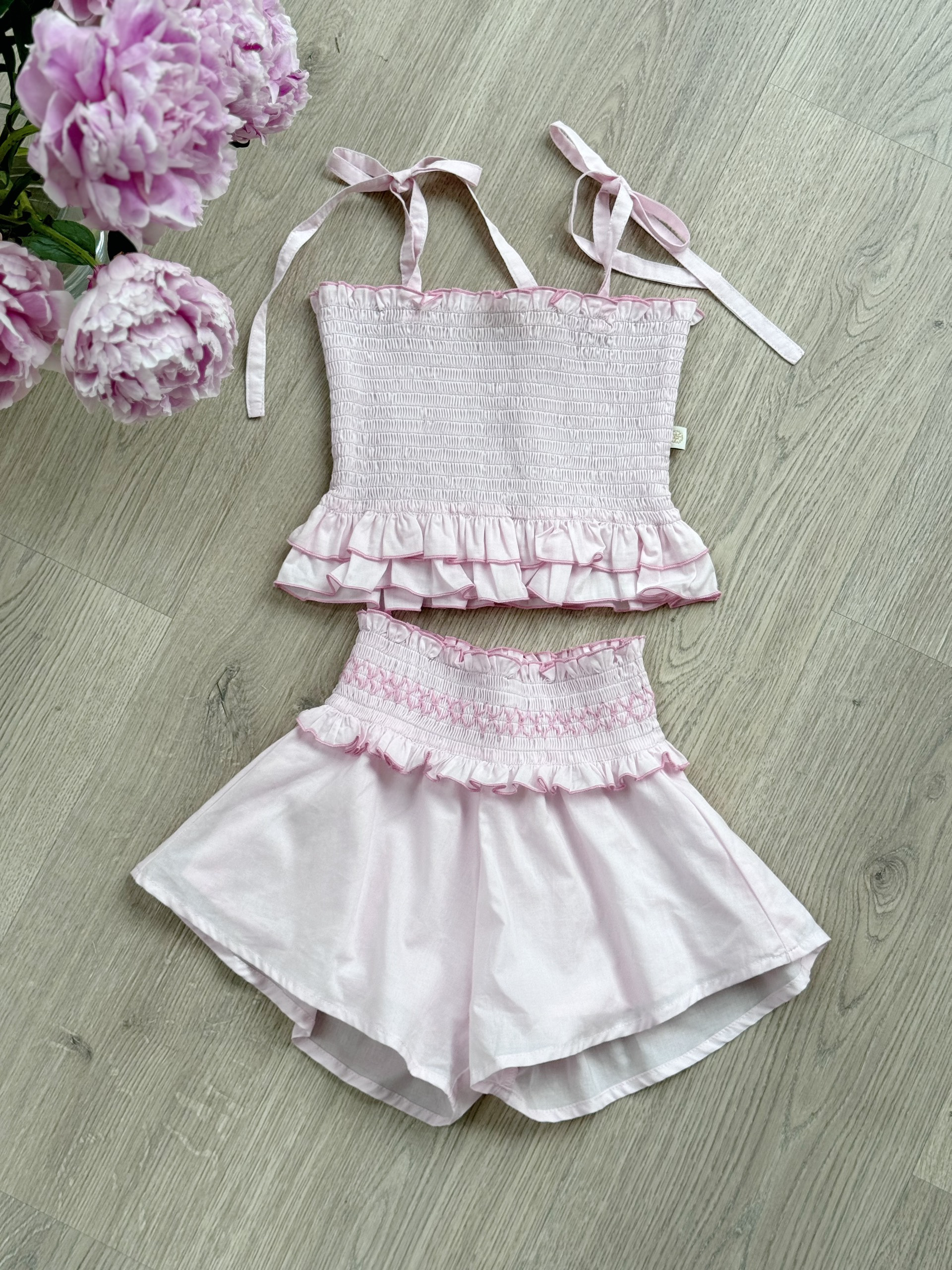 Sunny Smocked Set for Mom