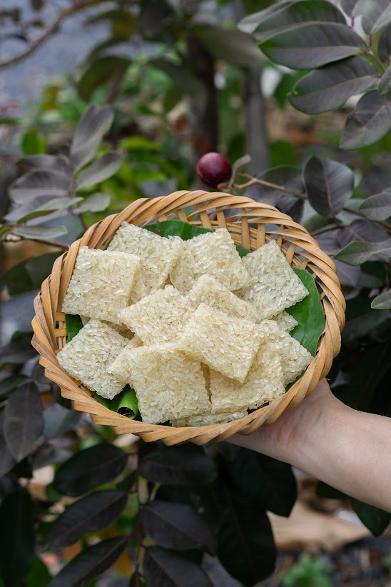 Cơm cáy chưa chiên vuông 4x4 10 miếng