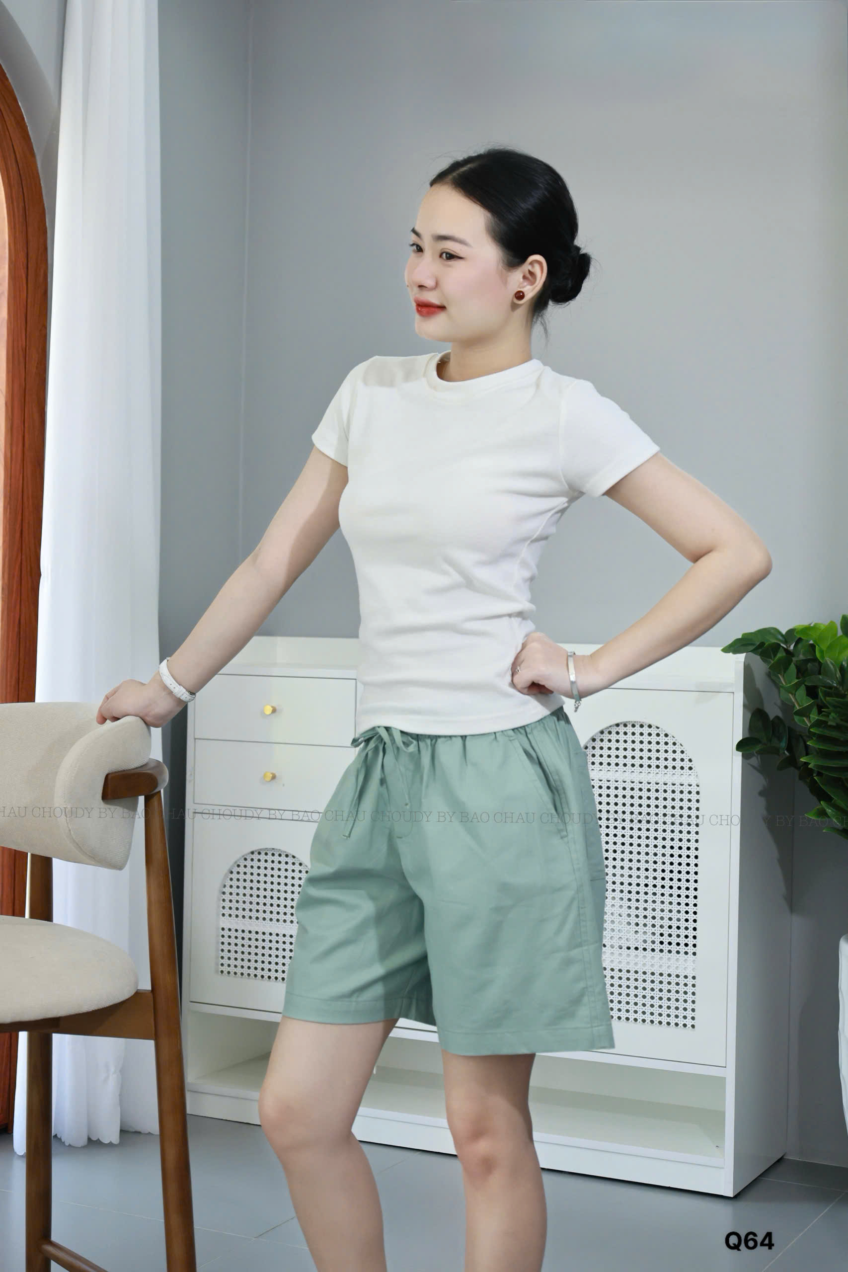 Q64 QUẦN SHORT LINEN 5 MÀU_thumbnail_0