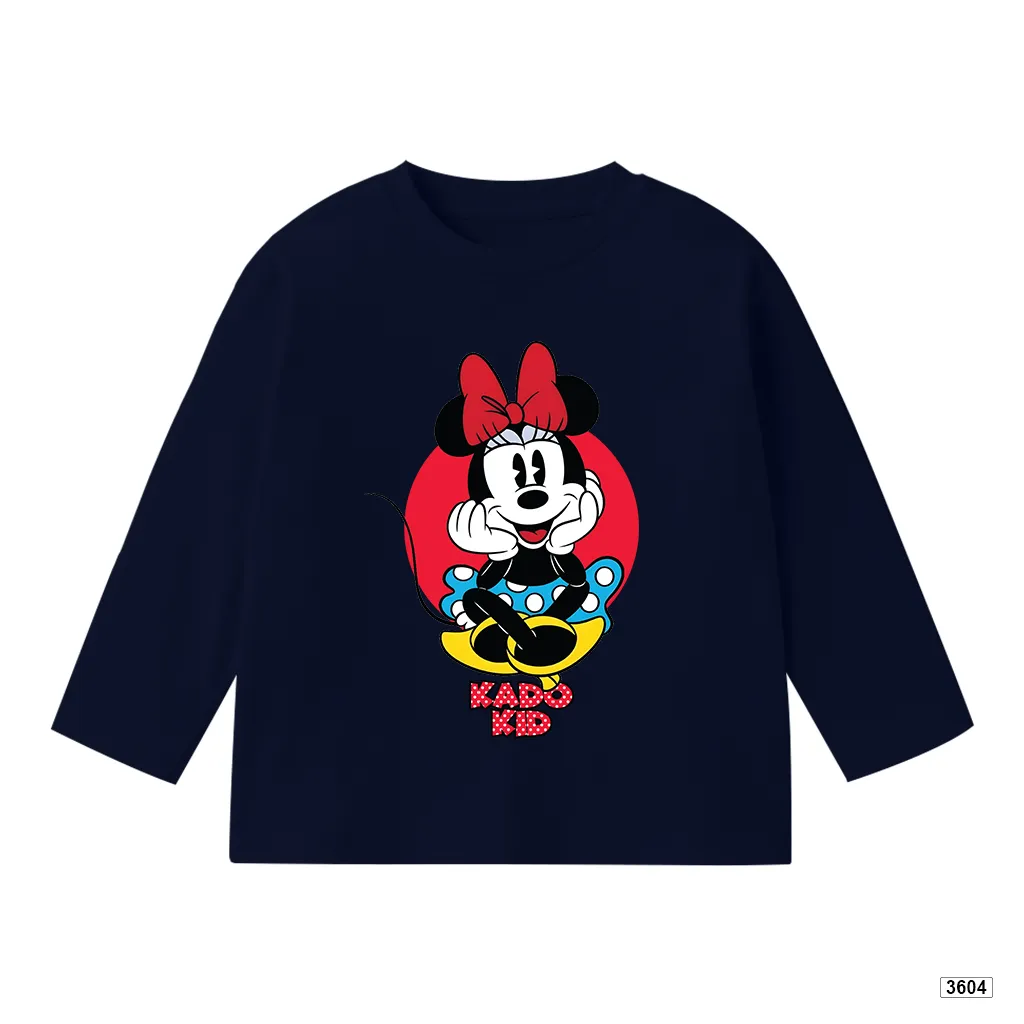 Áo thun bé gái tay dài Chuột Miinnie Kado 3604_thumbnail_11