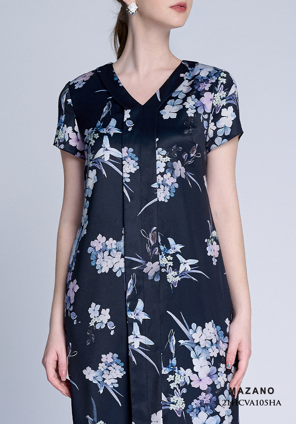 Váy lụa suông xanh than họa tiết hoa cổ tim_thumbnail_5