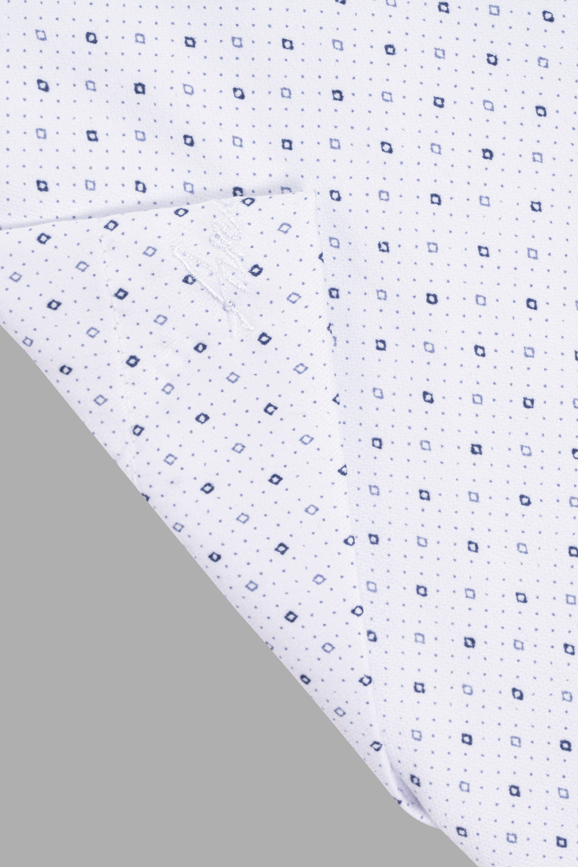 Sơ Mi Cộc Tay Họa Tiết Nam Trung Niên ANCHI Chất Liệu Sợi Sồi Cao Cấp Phom Suông Vạt Ngang Màu Trắng Bi_thumbnail_6