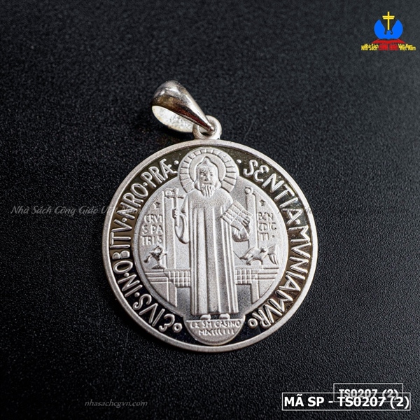 Mặt dây chuyền bạc Thánh Giá Benedicto_thumbnail_1