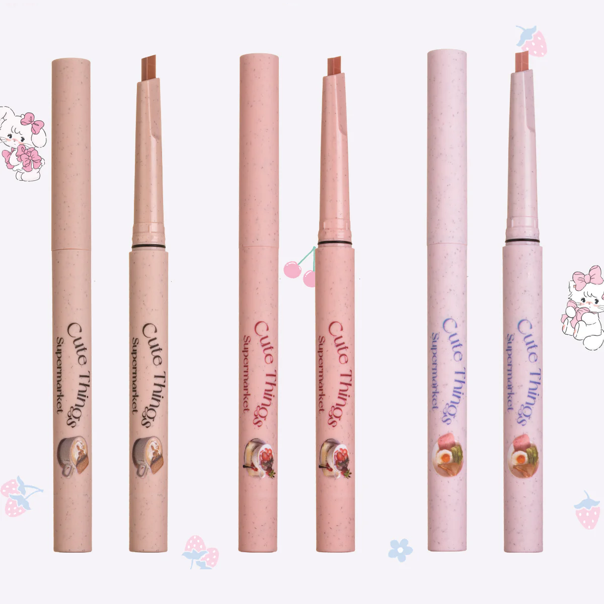 [FLORTTE] Chì kẻ môi Flortte Cute Things Supermarket