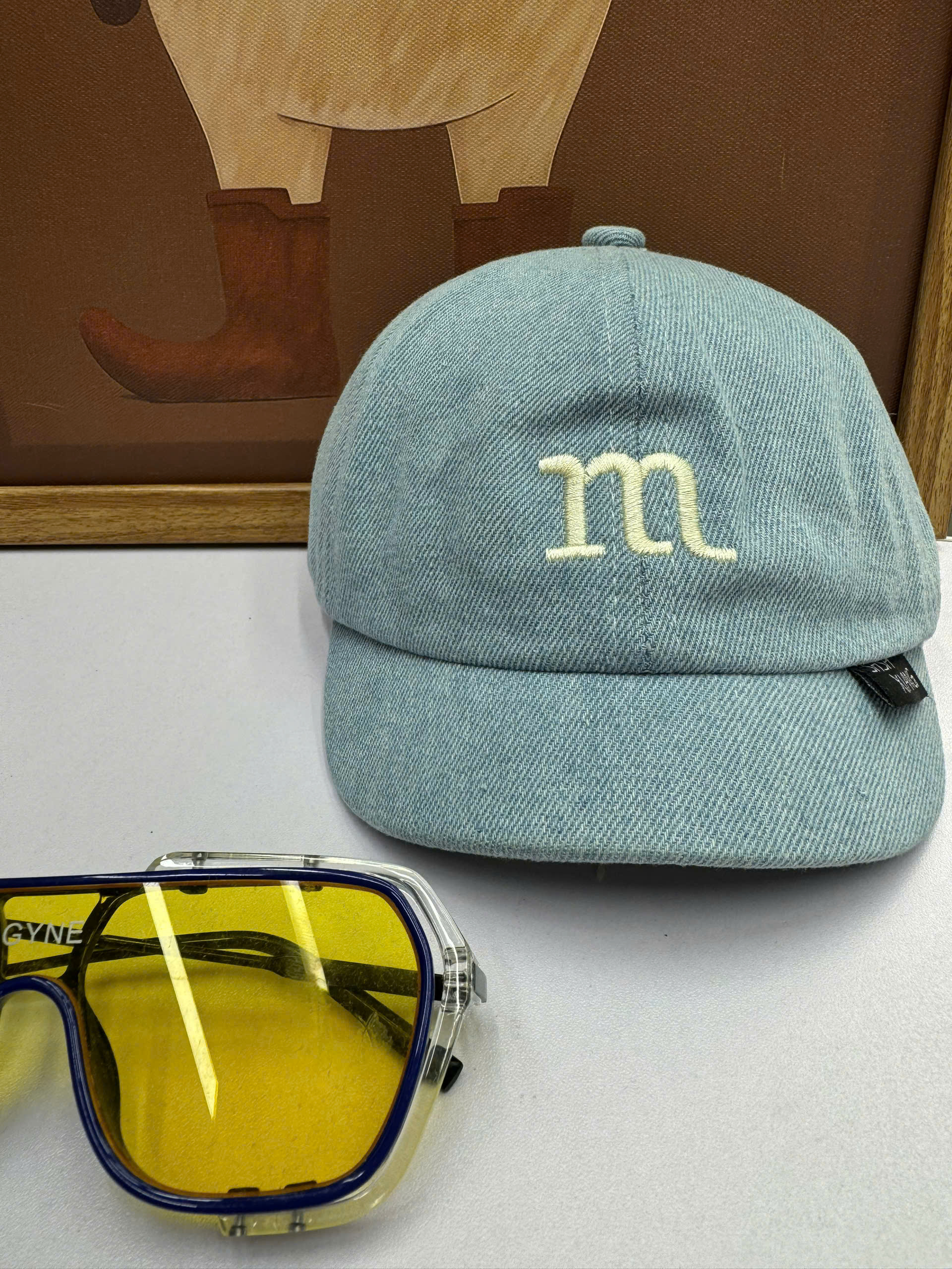 V23 MŨ BÒ CHỮ M- PK34