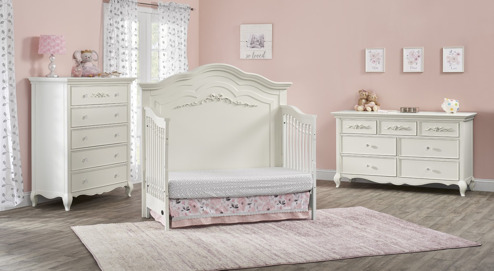 Giường cũi cho bé Emily 4 in1 Convertible_thumbnail_3