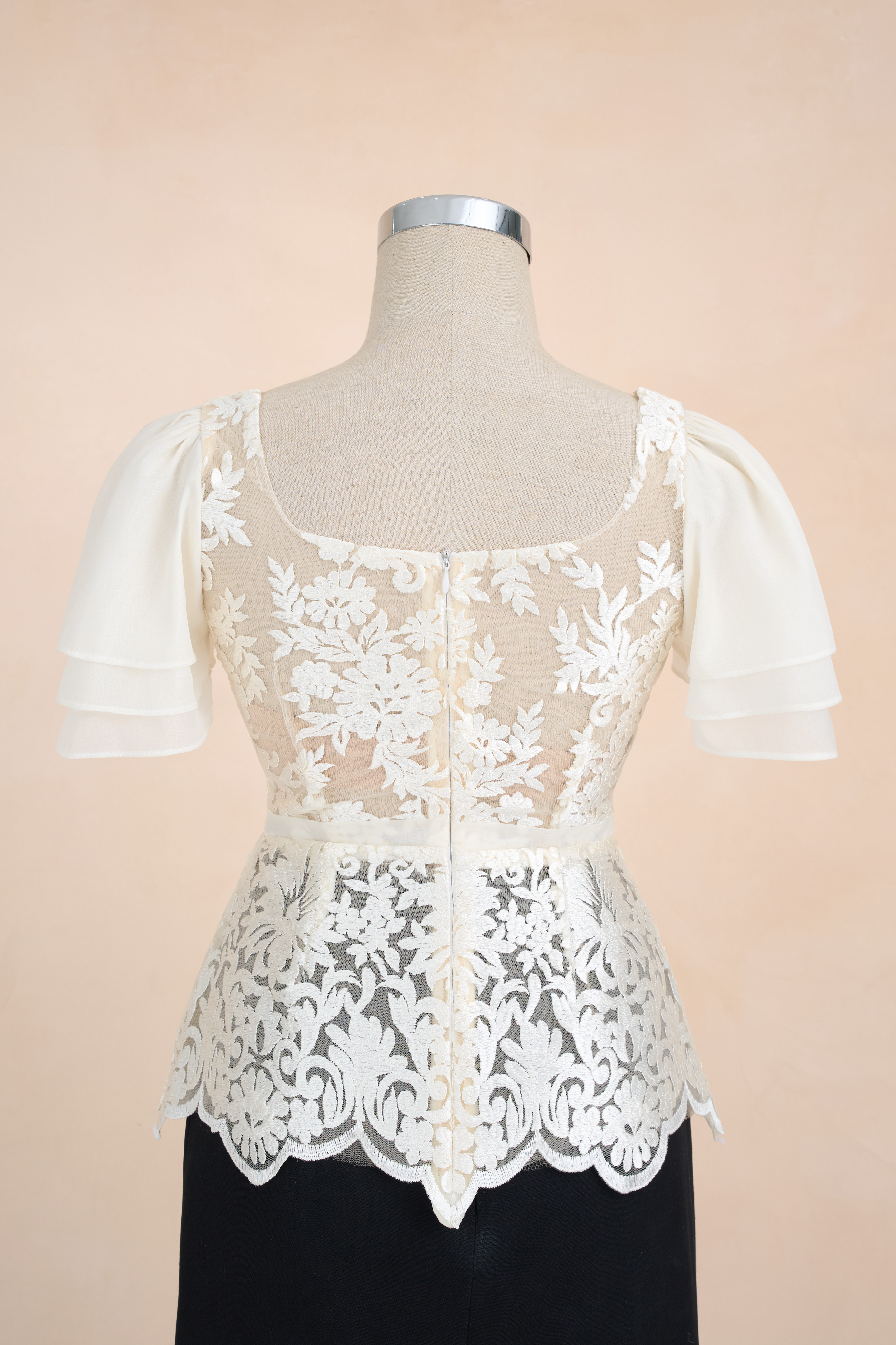 Áo PL Ánh Nhũ Cổ Vuông TB