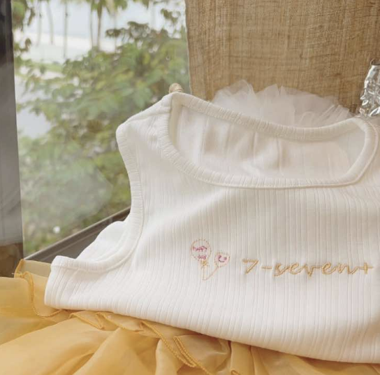 (H70) Áo thun ba lỗ trắng