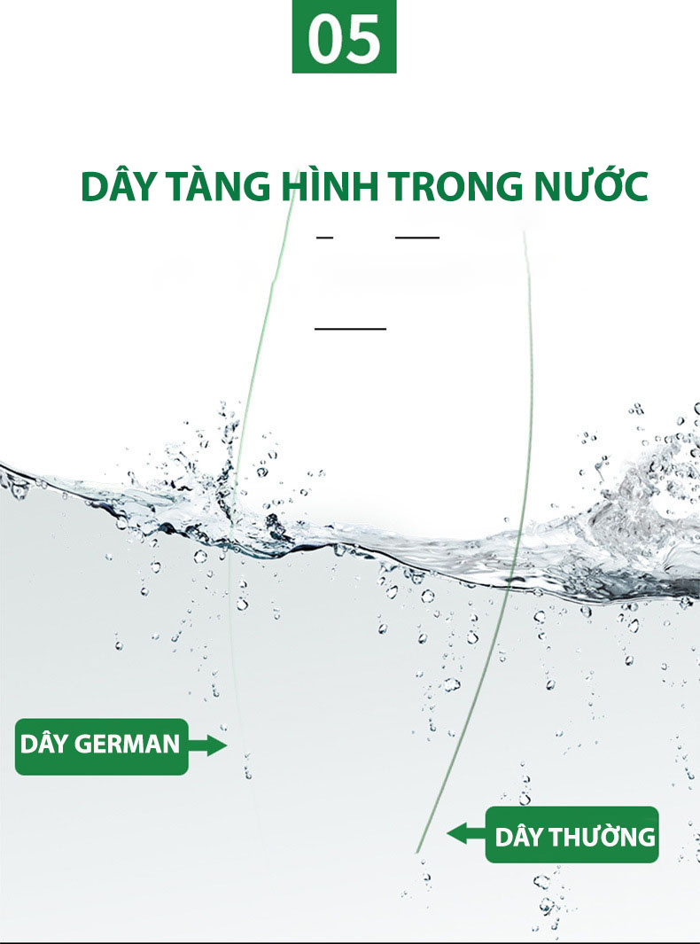 Dây Câu Nylon GERMAN Câu Cá Lớn Cuộn 100M_thumbnail_3