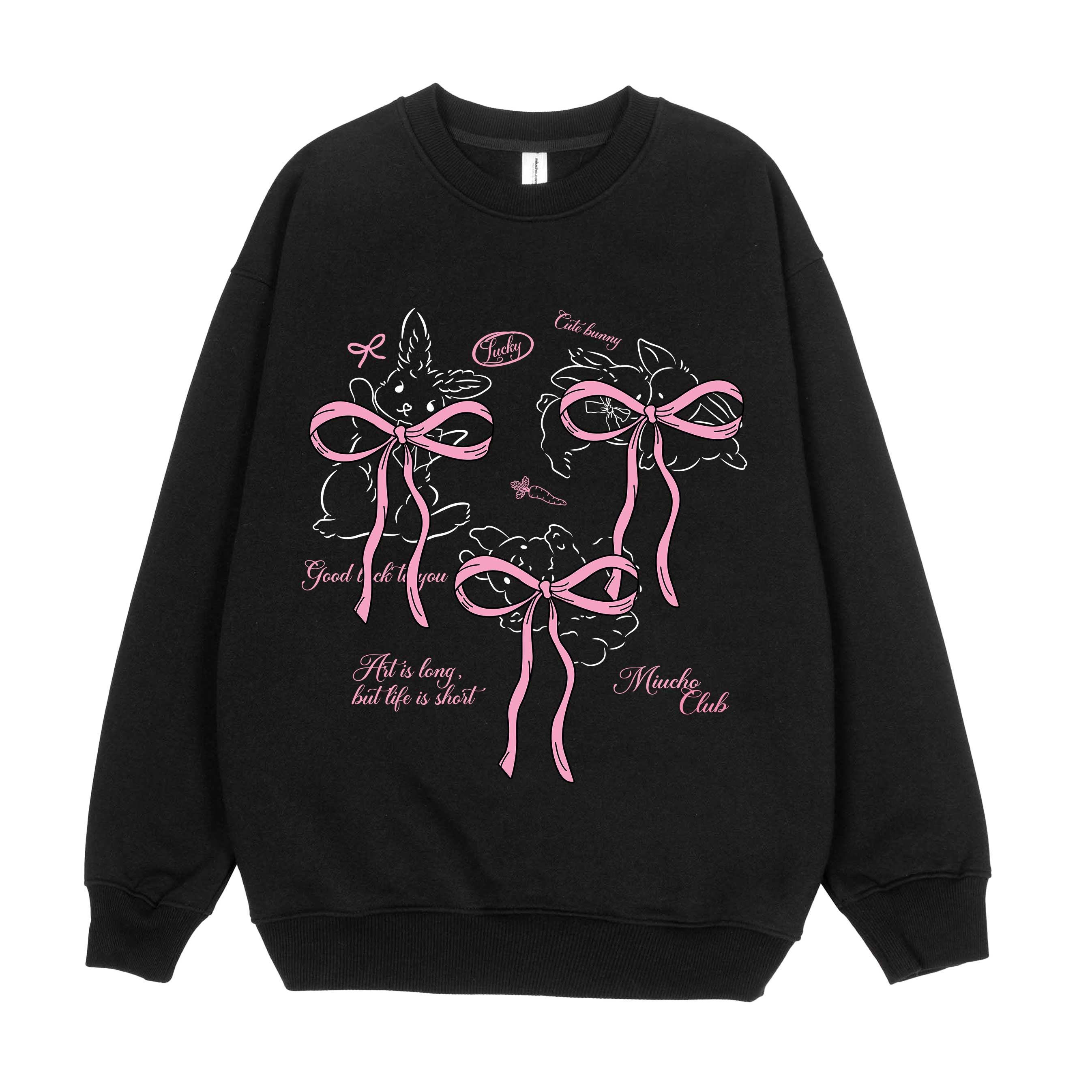 Áo sweater nam nữ form rộng vải nỉ chân cua 1644 Miucho in mix_thumbnail_7