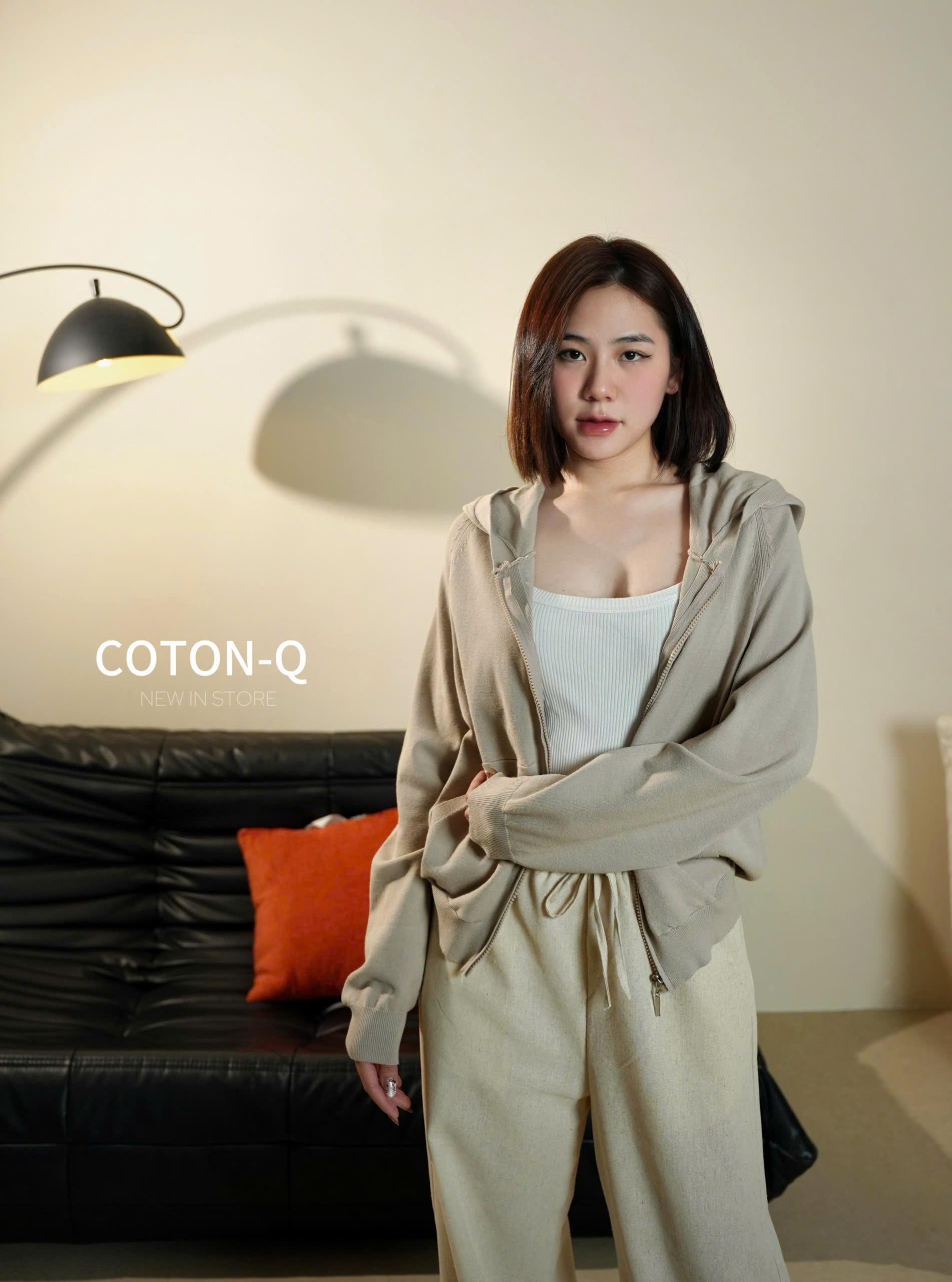 Áo khoác Cotton-Q ( ĐEN )_thumbnail_4