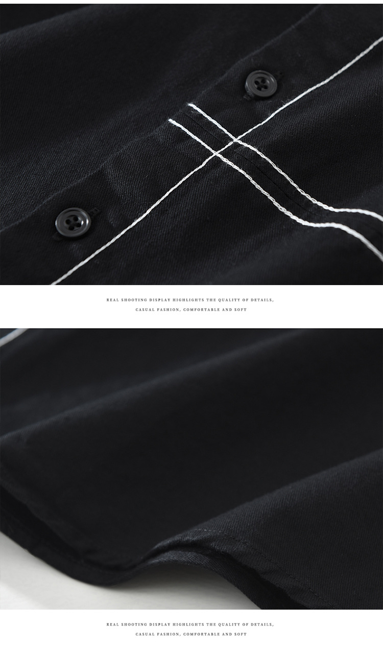 Áo Sơ Mi Nam Dài Tay Nhật Bản – Thiết Kế Đơn Giản, Thoáng Mát, Dáng Rộng Thời Trang_thumbnail_2