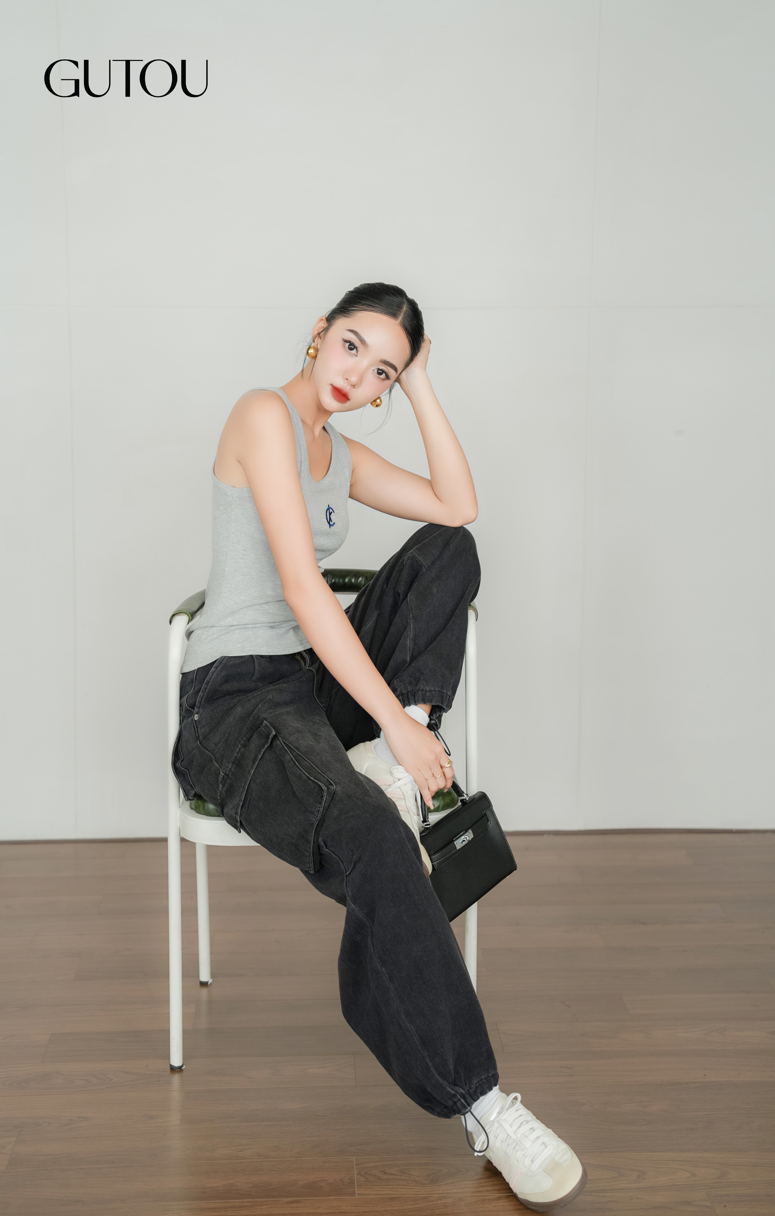 [GUTOU] Quần Jean Baggy Uni Jogger_thumbnail_6