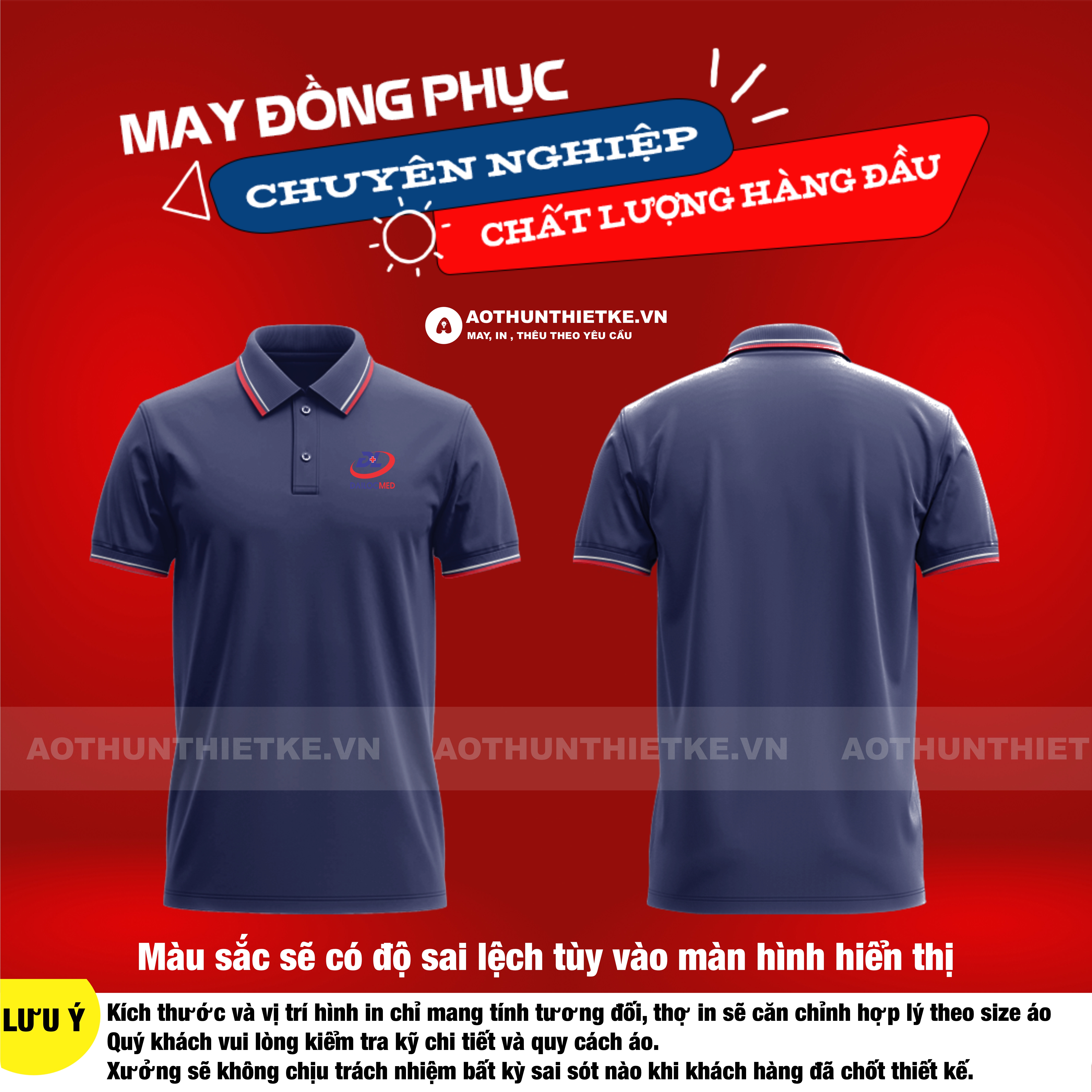 Áo Thun Đồng Phục Công Ty DaiLocMed