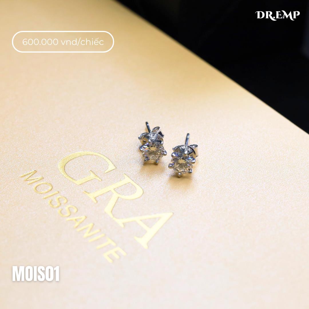 Khuyên tai bạc xi bạch kim kim cương mois_thumbnail_2