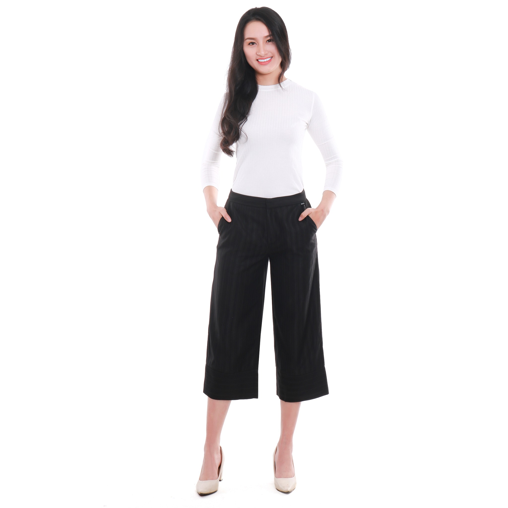 QUẦN LỬNG NỮ P9021 NARSIS CHẤT LIỆU THOÁNG MÁT, DỄ CHỊU, THOẢI MÁI CẢ NGÀY, DỄ VẬN ĐỘNG_thumbnail_2