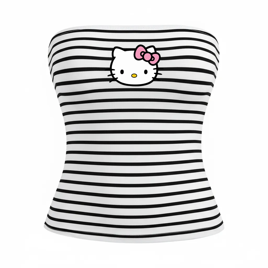 Áo quây ôm body hack dáng kẻ sọc kitty Beezy 3451_thumbnail_0