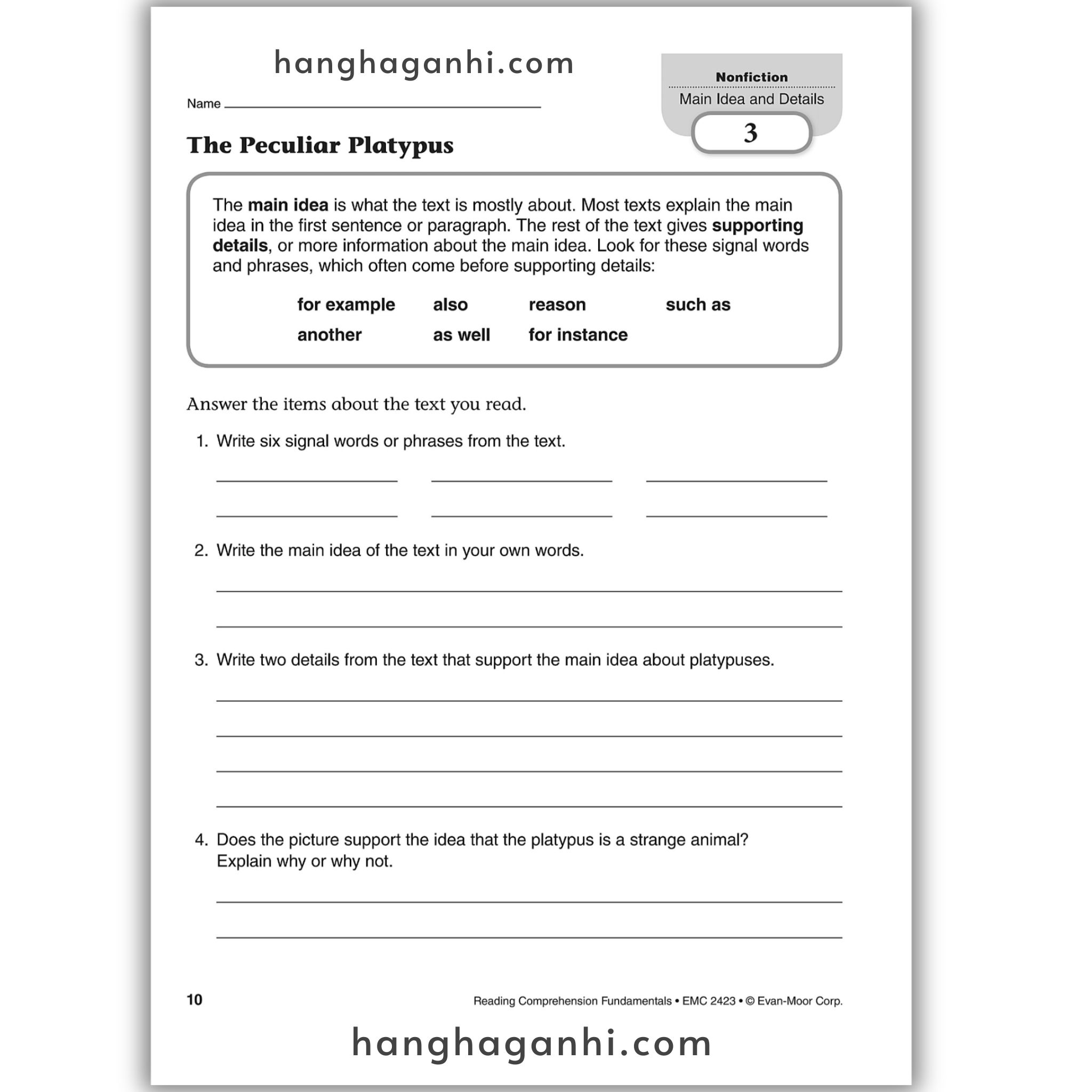 Reading Comprehension Fundamentals grade 3_thumbnail_5