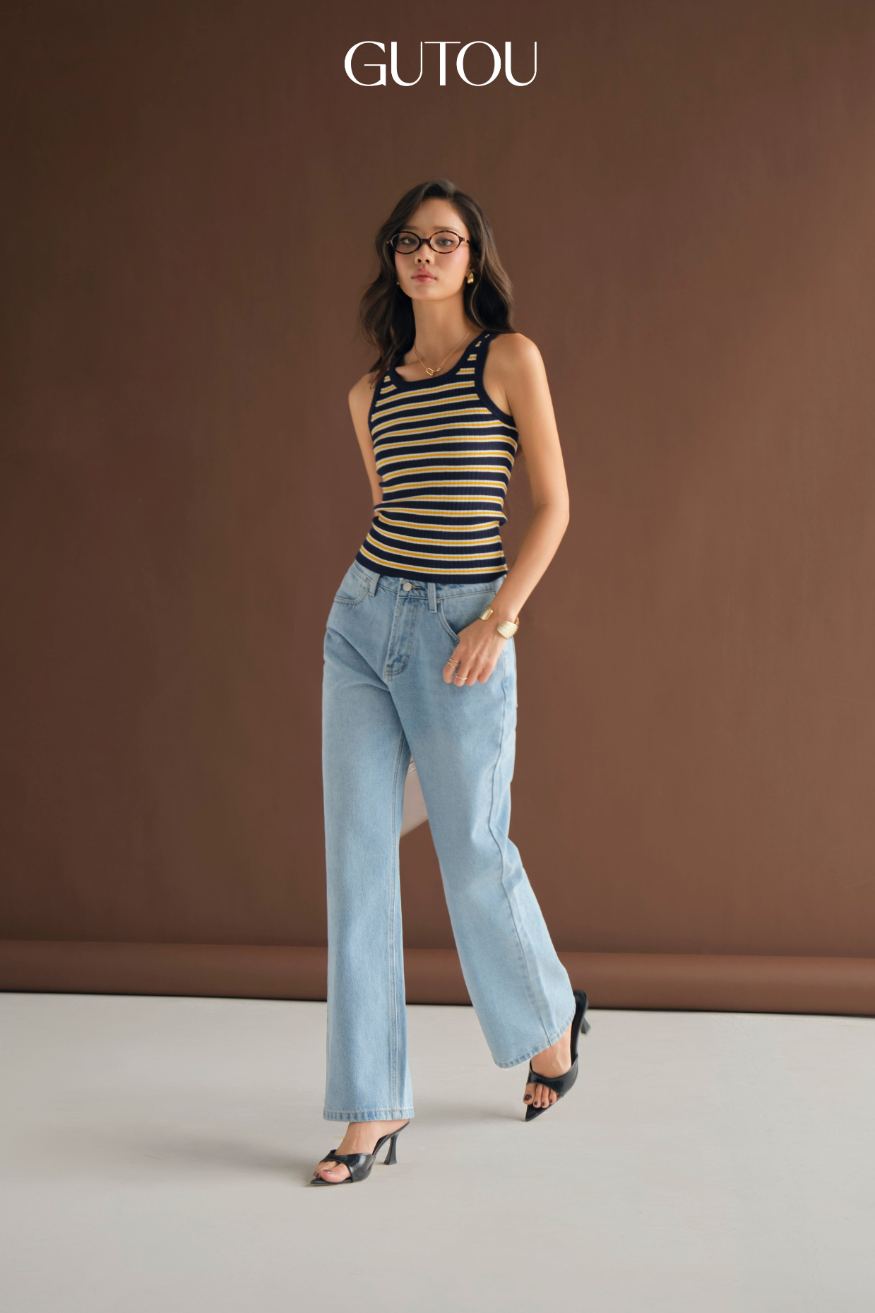 [ GUTOU ] Quần Jeans Suông Aure Basic_thumbnail_8