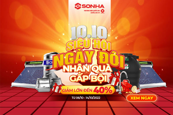 [Khuyến mãi tháng 10] 10/10 Siêu Hội Ngày Đôi – Nhận Quà Gấp Bội