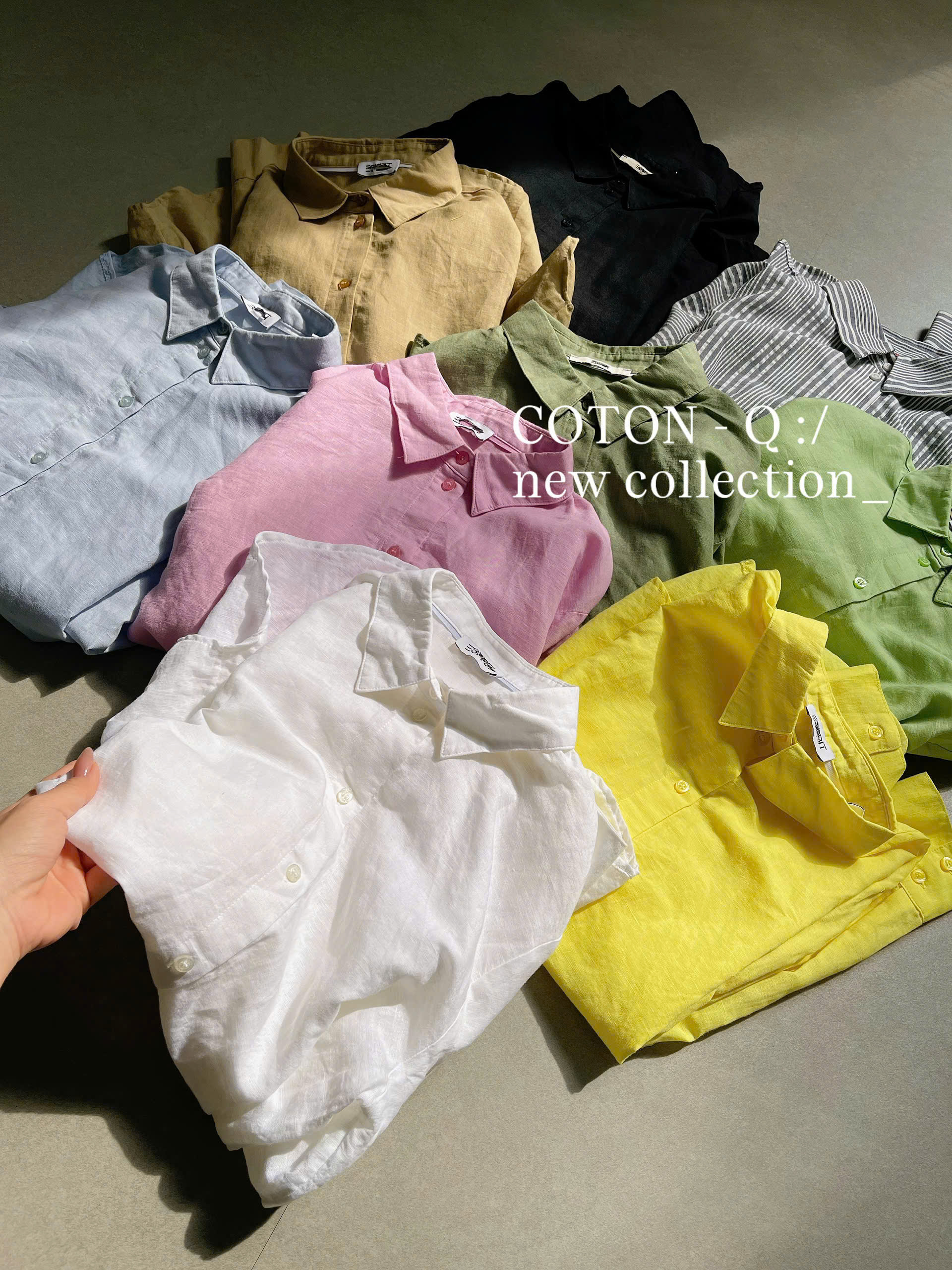 Áo somi tay dài trộn form ( HỒNG )_thumbnail_8