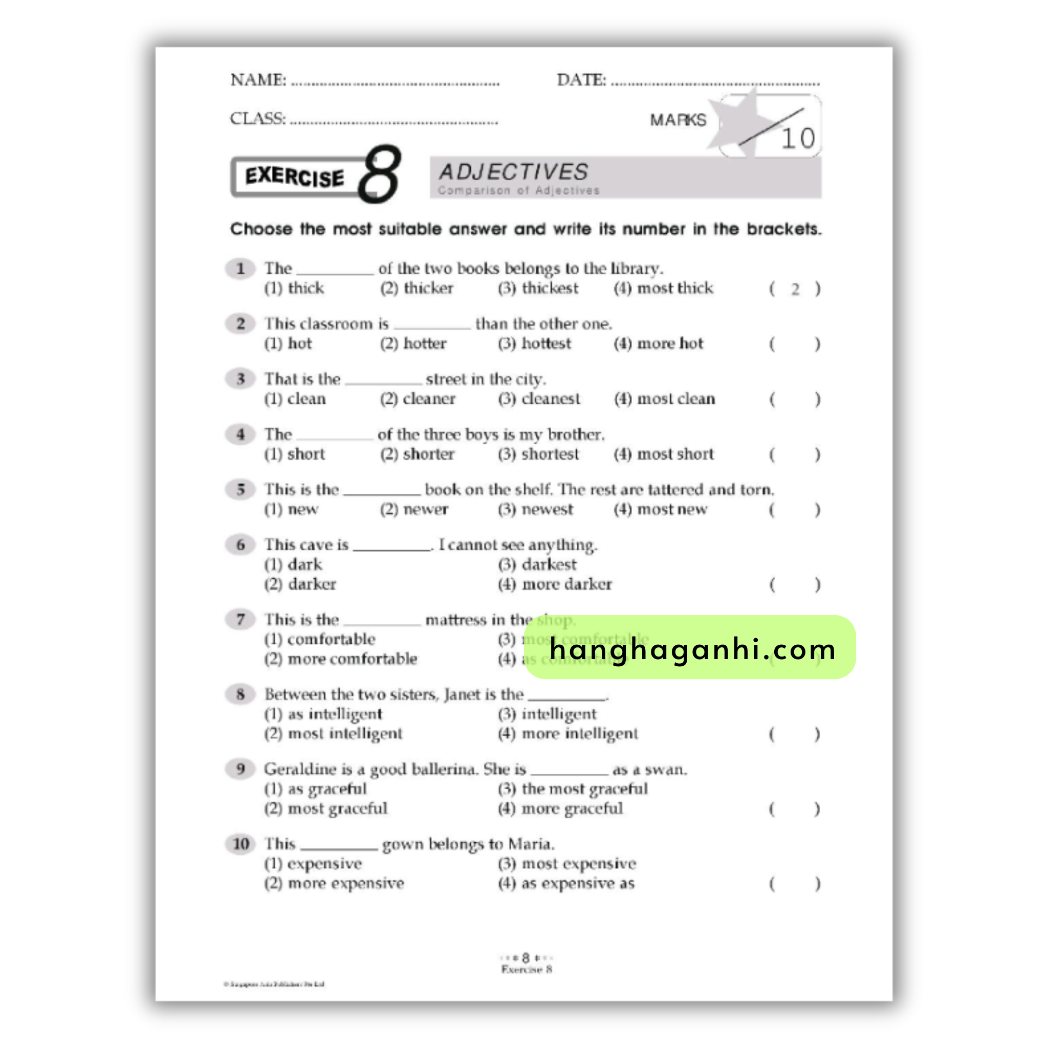 Conquer Grammar for Primary Level 4 Workbook_thumbnail_8