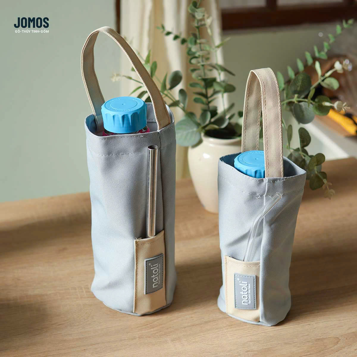 Túi đựng chai nước vải canvas dày dặn_thumbnail_7