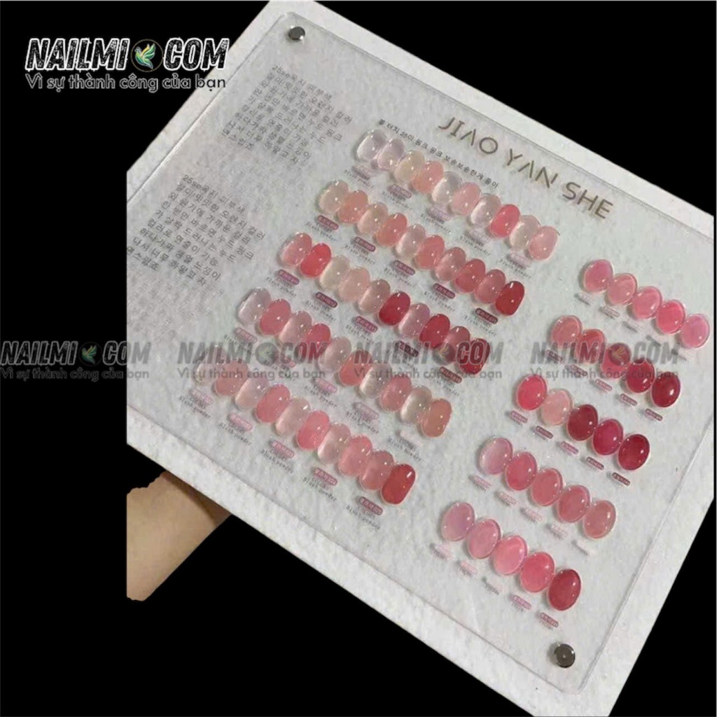 Set sơn gel - Sơn thạch - 25 màu - JIAO YAN SHE