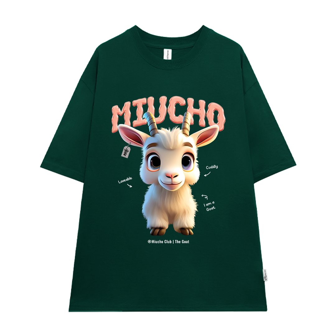 Áo thun form rộng 12 con giáp tuổi Mùi ATD1239 Miucho tay ngắn cổ tròn in mix_thumbnail_11