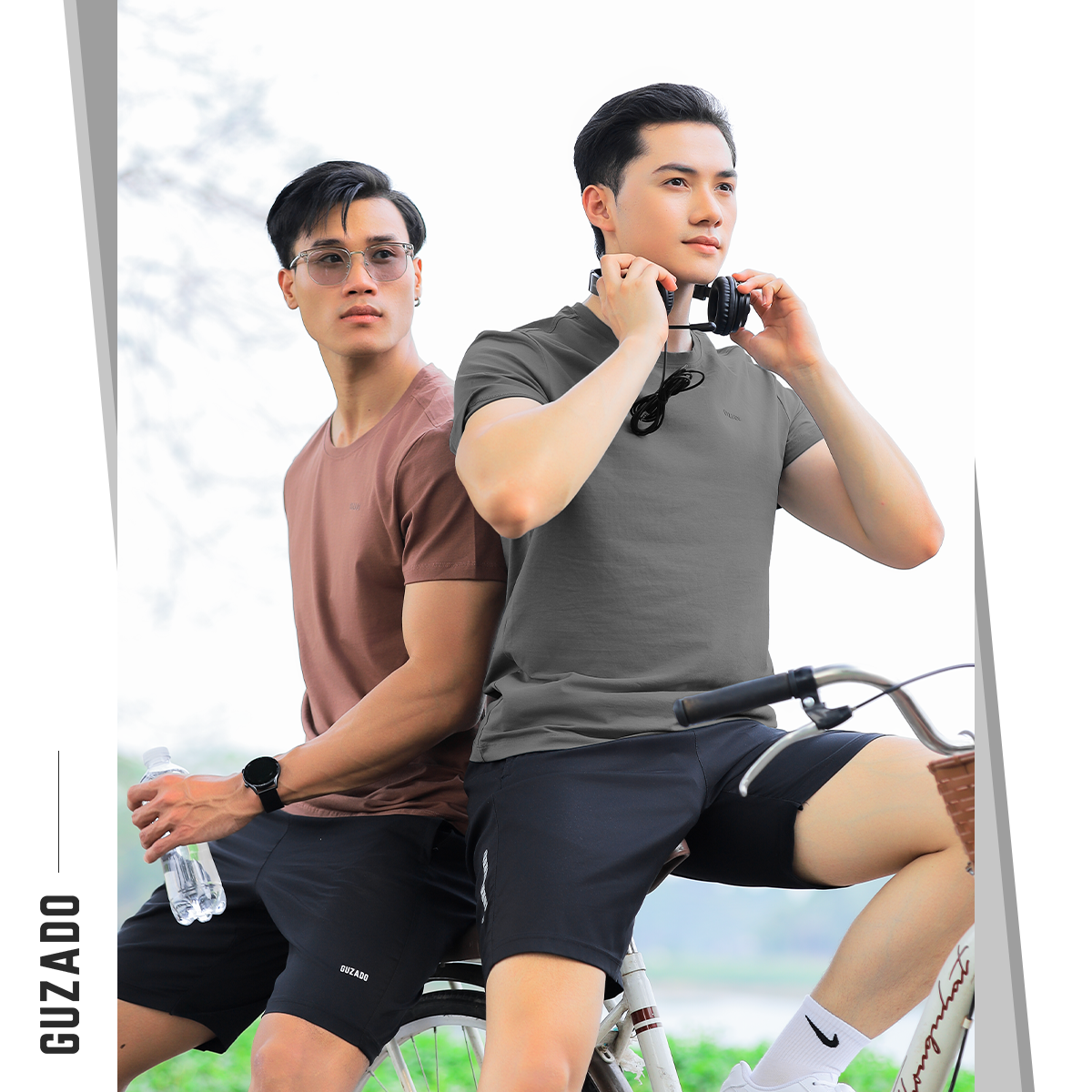 Áo thun nam Ngắn Tay Guzado,Chất Liệu Cotton Chuẩn GTS03_thumbnail_15